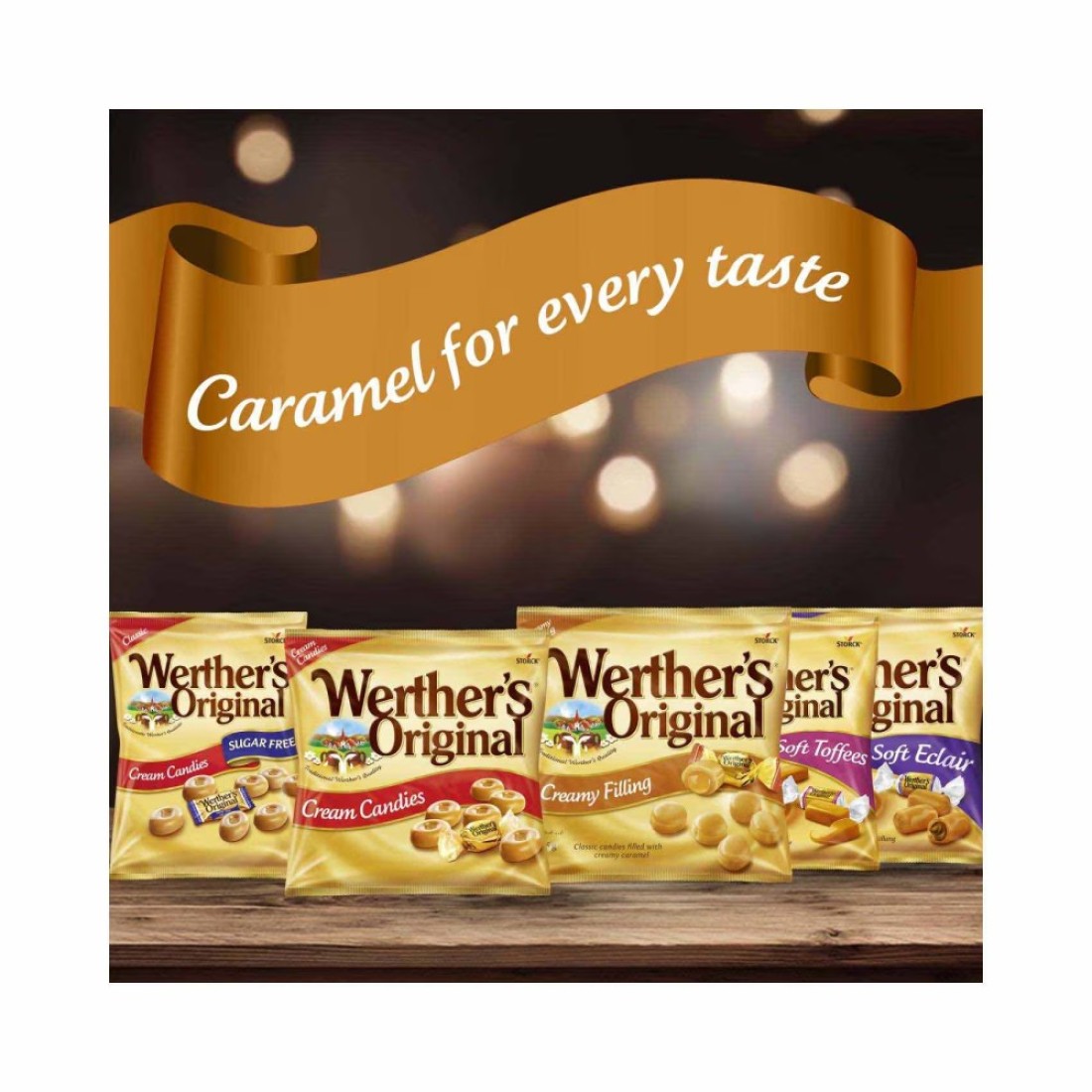 Storck Werther&#39;s Original Cream Candies, 1kg