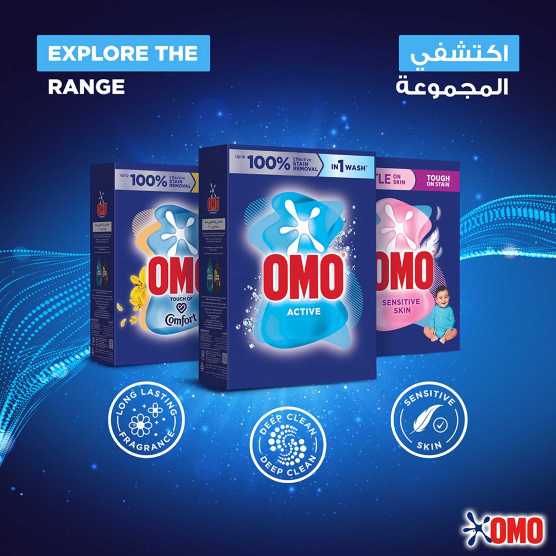 Omo Automatic Powder Laundry Detergent Active 10kg