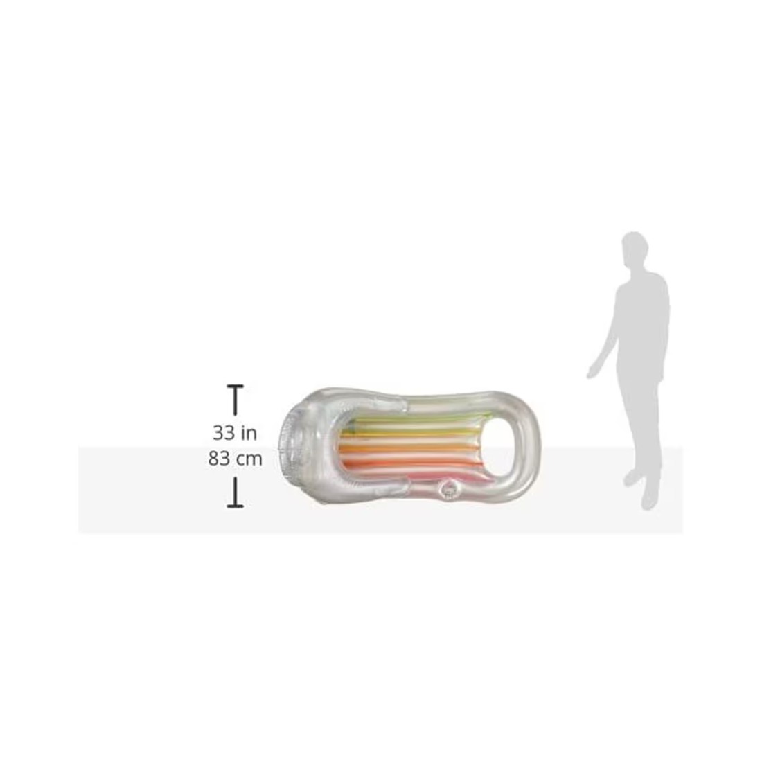 Intex King Kool Inflatable Lounge Multicolour 160x85cm