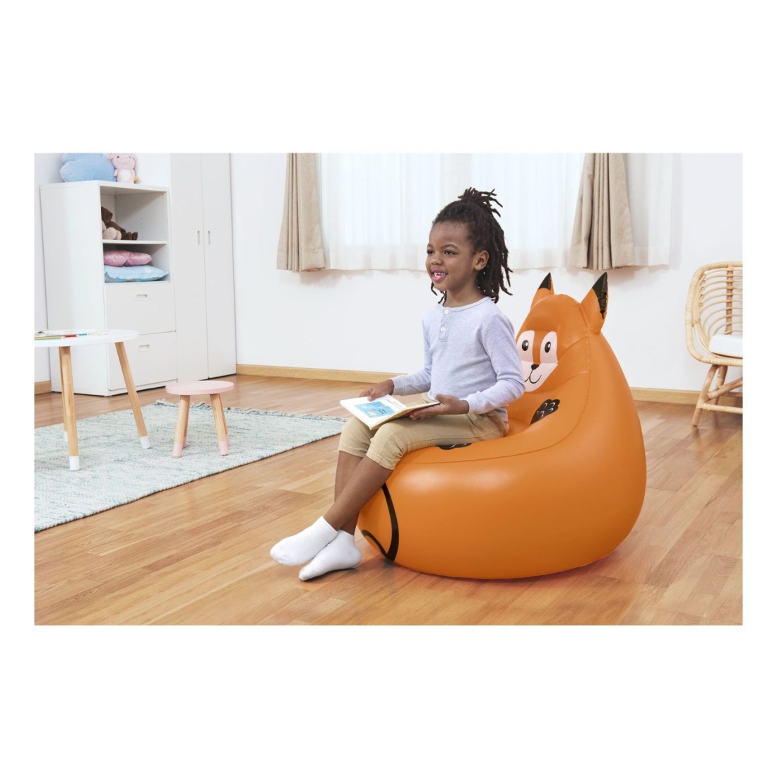 Bestway Inflatable Air Chair Critters Assorted 72x72x72cm