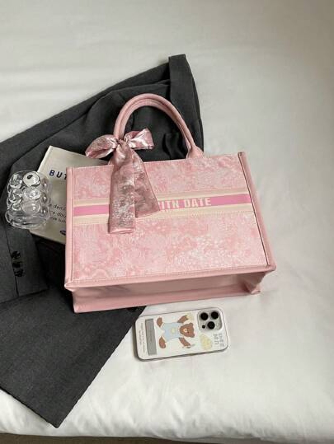 Casual Style Letter Print Large Capacity Top Handle Tote Handbag Nursing Bag Weekend Bag Everyday Bag Etc Perfect For Daily Use Suitable For Traveling Work Or Shopping University College Classroom Com