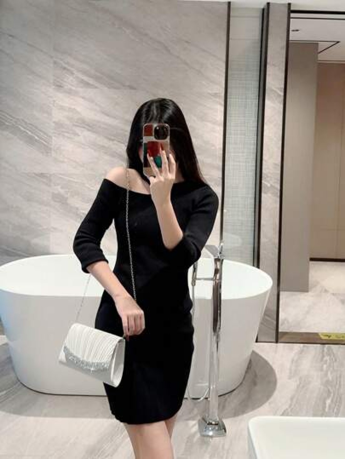 1pc Classic Pleated Satin Evening Dress Clutch Bag Formal Party Handbag Romantic Wedding Bridal Envelope Bag With Rhinestone Decor Chain Shoulder Bag Tready Party Bags Perfect For Party Wedding Prom D
