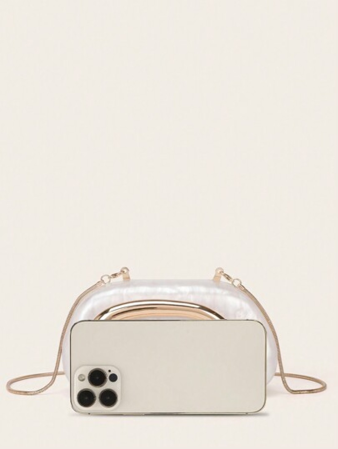 Evening Bag Clutch Purses For Women Ladies Party Bag Exquisite Hardware Handle Buckle Acrylic Bag Bag Bridal Wedding Purse For Ladies Bag Metal Chain Bag Versatile Handheld Bag Cocktail Party Wedding
