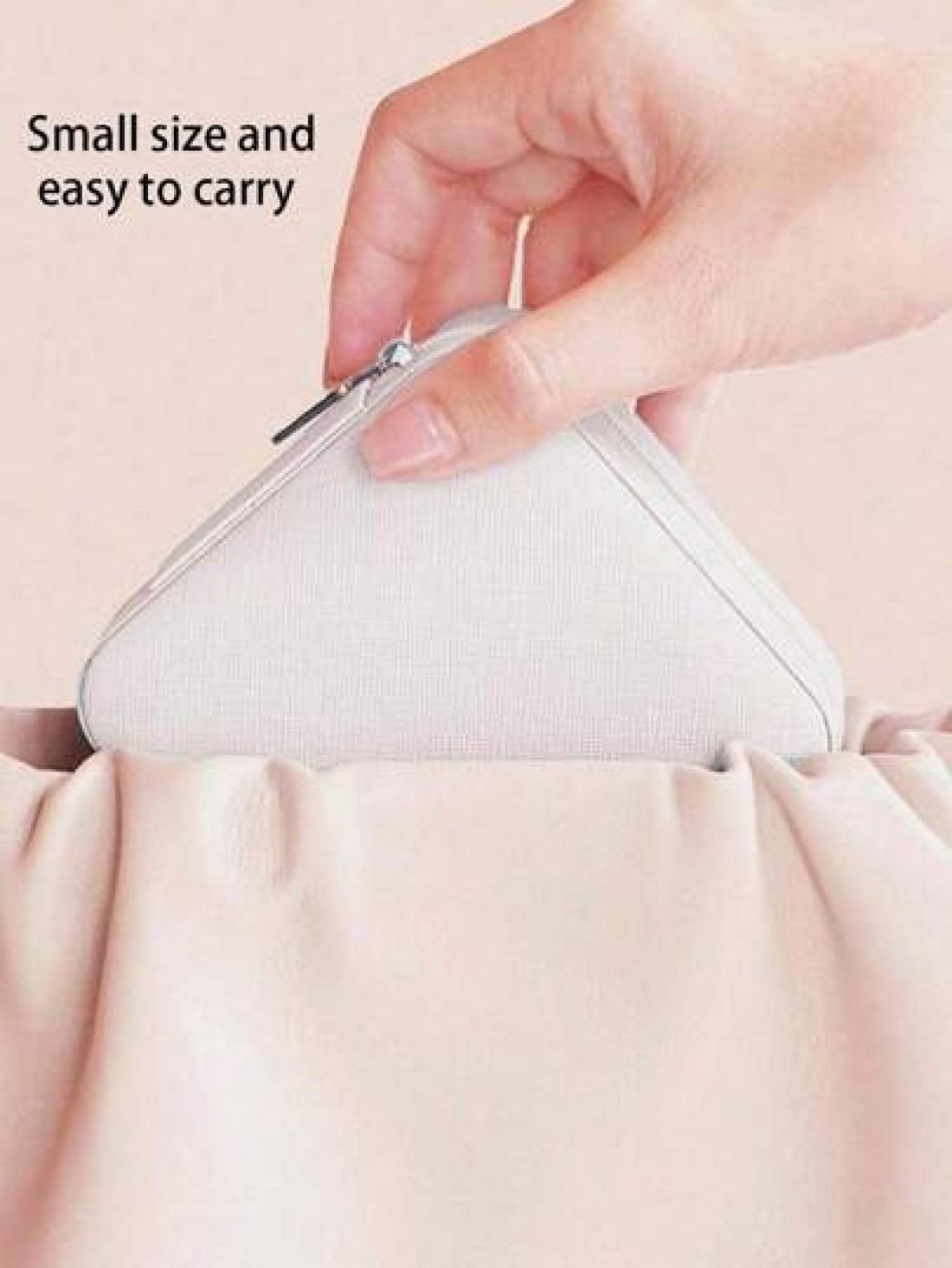 1pc Portable Jewelry Organizer Case Multifunctional Makeup Box Vanity Makeup Tray Foldable Large Capacity Travel Jewelry Display Box Jewelry Gift Box Minimalist Flip Cover Makeup Organizer