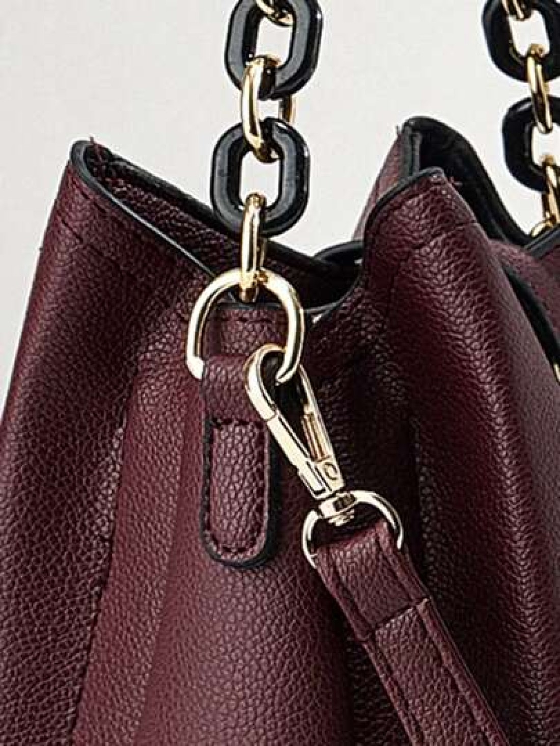 Fashion Solid Color Women s Handbag Women s Chain Crossbody Bag Anti Theft Shoulder Bag Women s PU Leather Shoulder Bag With Phone Wallet Bucket Bag Bag For Women Elegant Best Mothers Day Gifts Ever