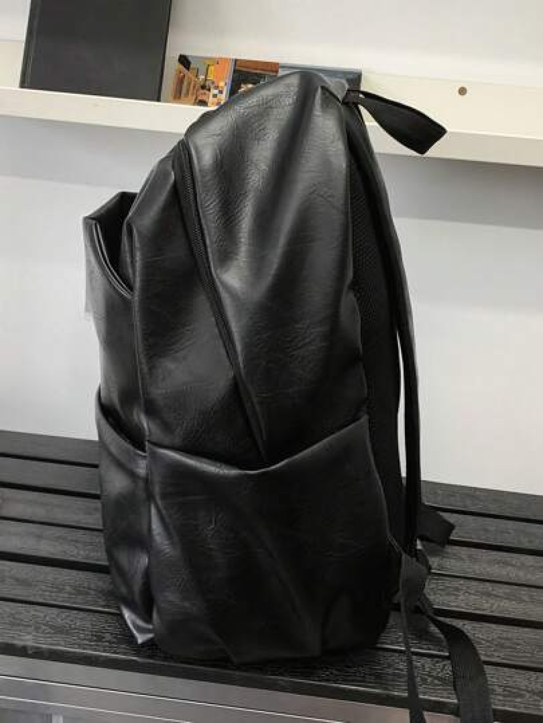 PU Waterproof Large Capacity Backpack Suitable For School Travel Laptop Cartoon Camo Pattern Fashion Casual Business Hiking Outdoor Multi Function Bag Black Great Gift For Father Boyfriend Backpack Fo