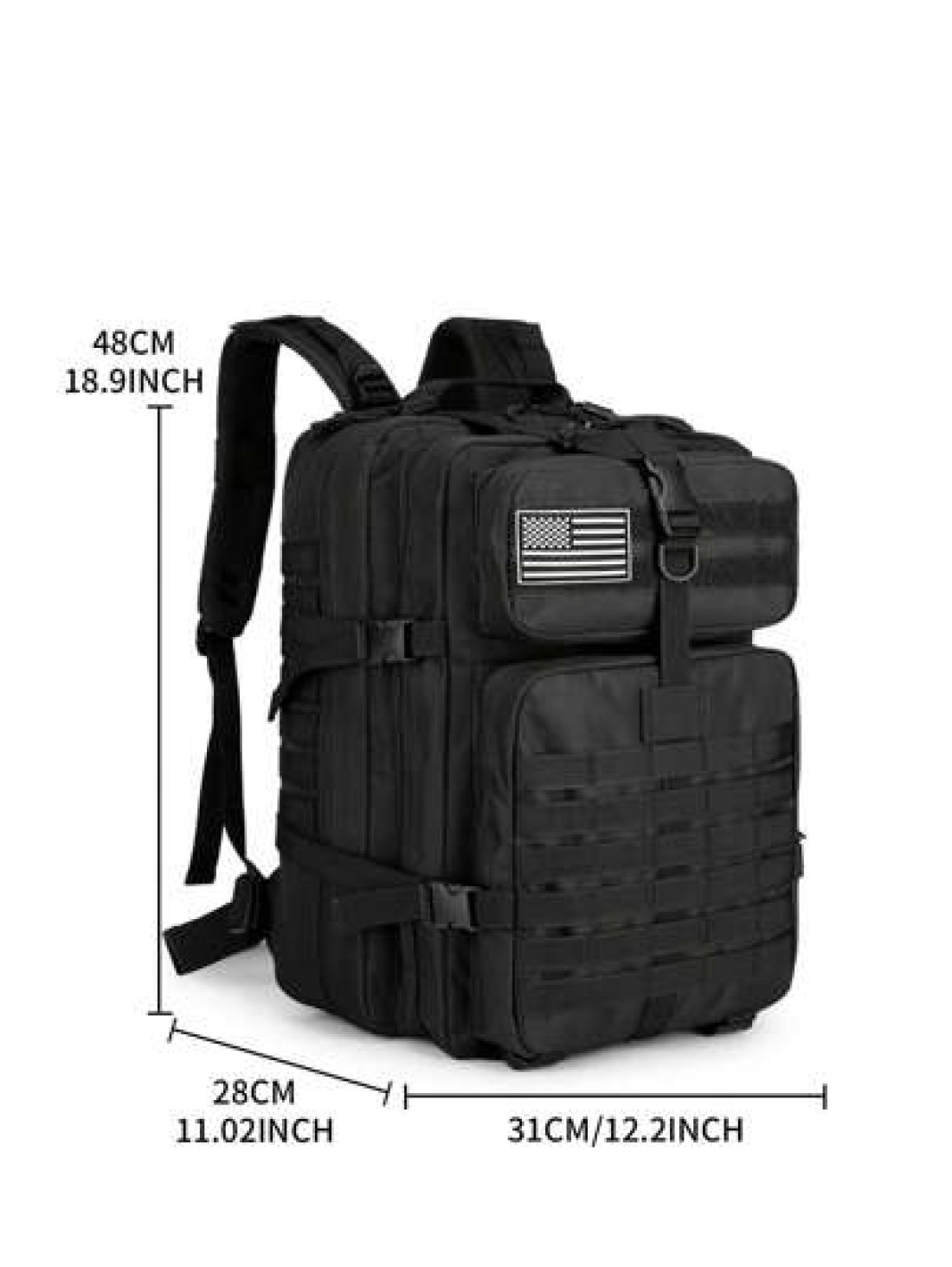 50L 1000D Nylon Waterproof Trekking Fishing Hunting Bag Backpack Outdoor Military Rucksacks