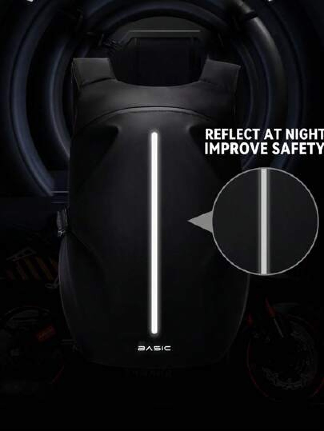 Cycling Backpack Motorcycle Helmet Bag Full Helmet Backpack Women Knight Bag Waterproof Travel Bag Travel Man Large Capacity Multi Functional For Work Travel Business For Hiking Camping For Women And