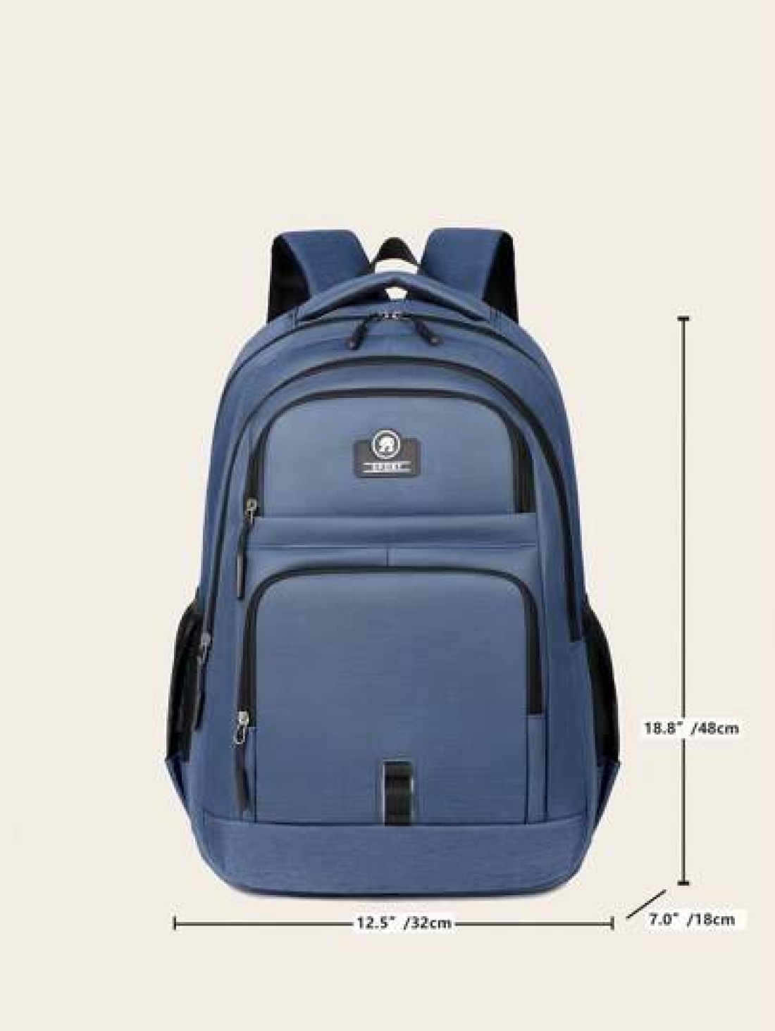 Fashion Simple Casual Hundred Solid Color Large Capacity Men s Backpack Multifunctional Men s Backpack College Backpack Waterproof Schoolbag Lightweight Casual Backpack College Backpack Laptop Backpac