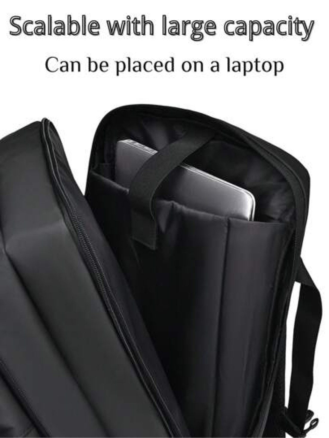 Men s Large Capacity Backpack Expandable Bag Functional Backpack And Work Style Weekend Overnight Bag Outdoor Bag Student Backpack With USB Charging Port Multiple Pockets Commute School Fashion Casual