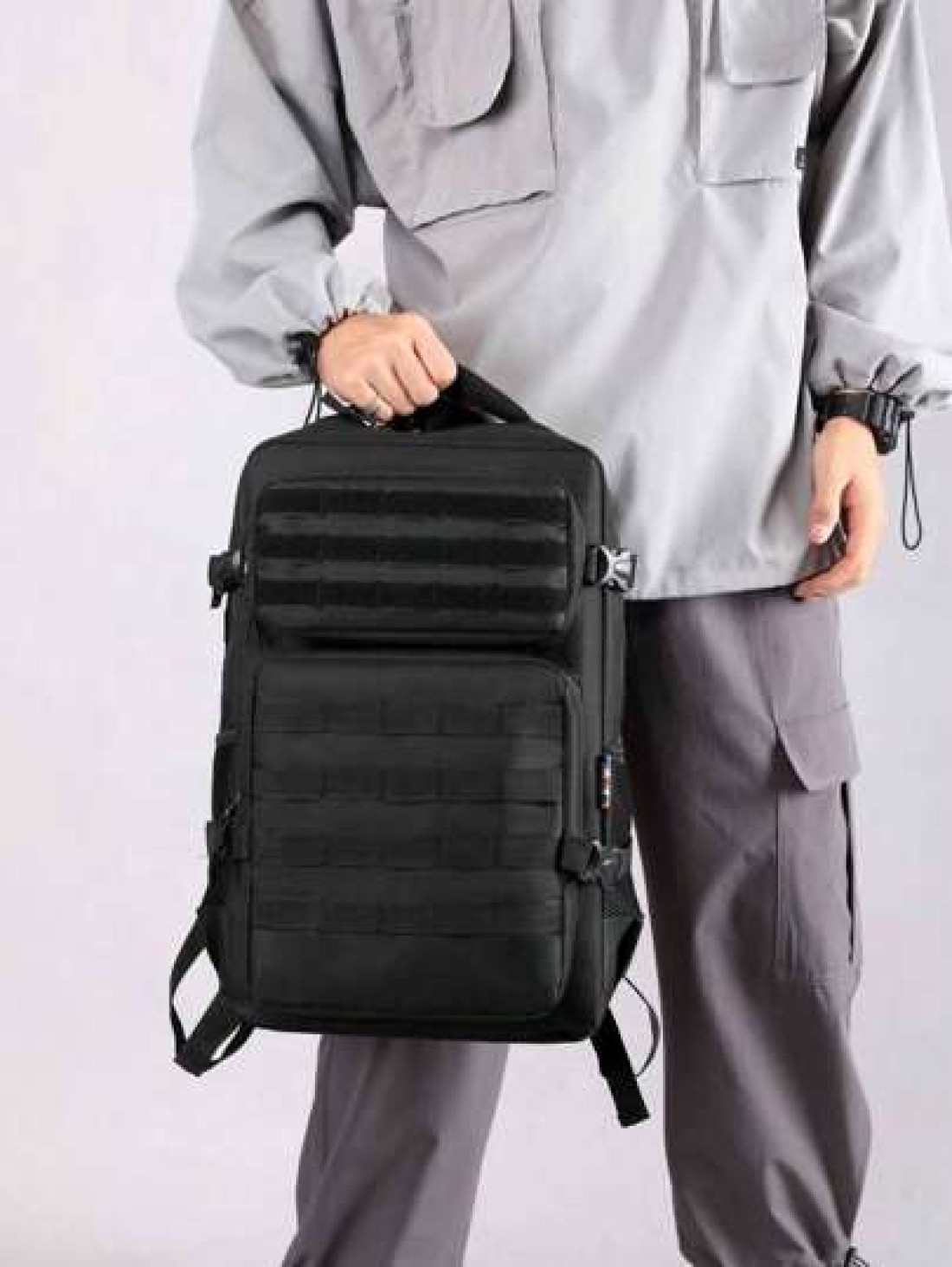 Men s Tactical Backpack Large Capacity Student Laptop Backpack Outdoor Multi Functional Travel Hiking Rucksack Big Bag Camping