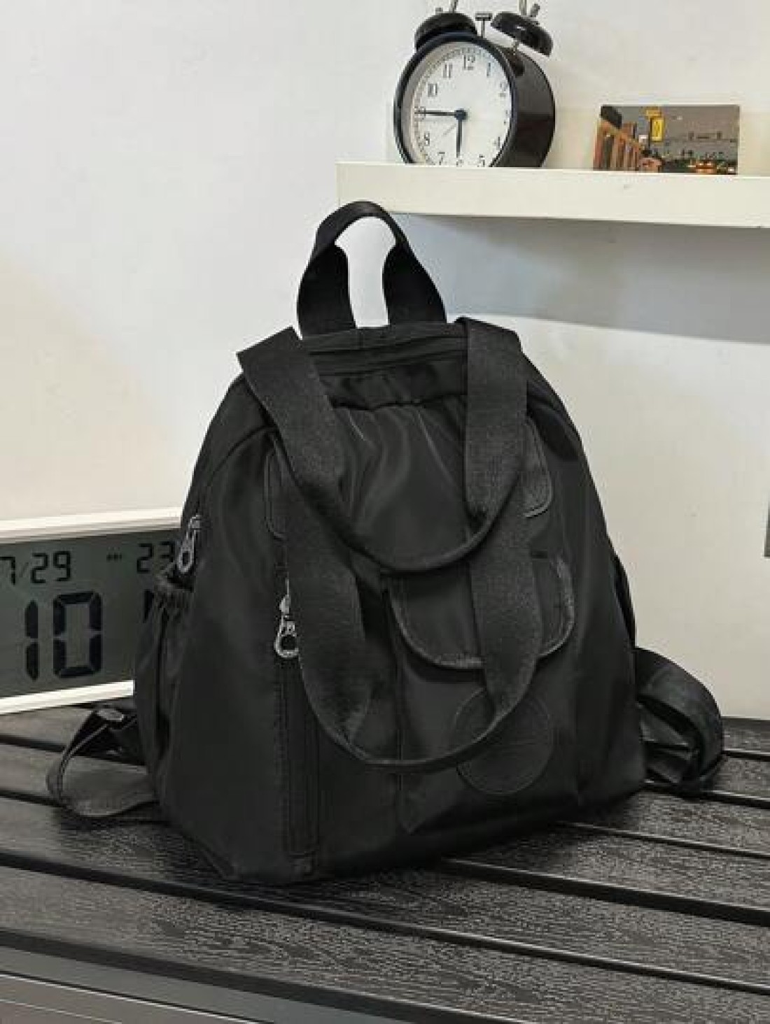 peach tree Multifunctional Backpack Waterproof Separation Design Weekender Bag Large Capacity Casual Travel Gym Hiking Backpack With Dry Wet Compartment Peach Tree