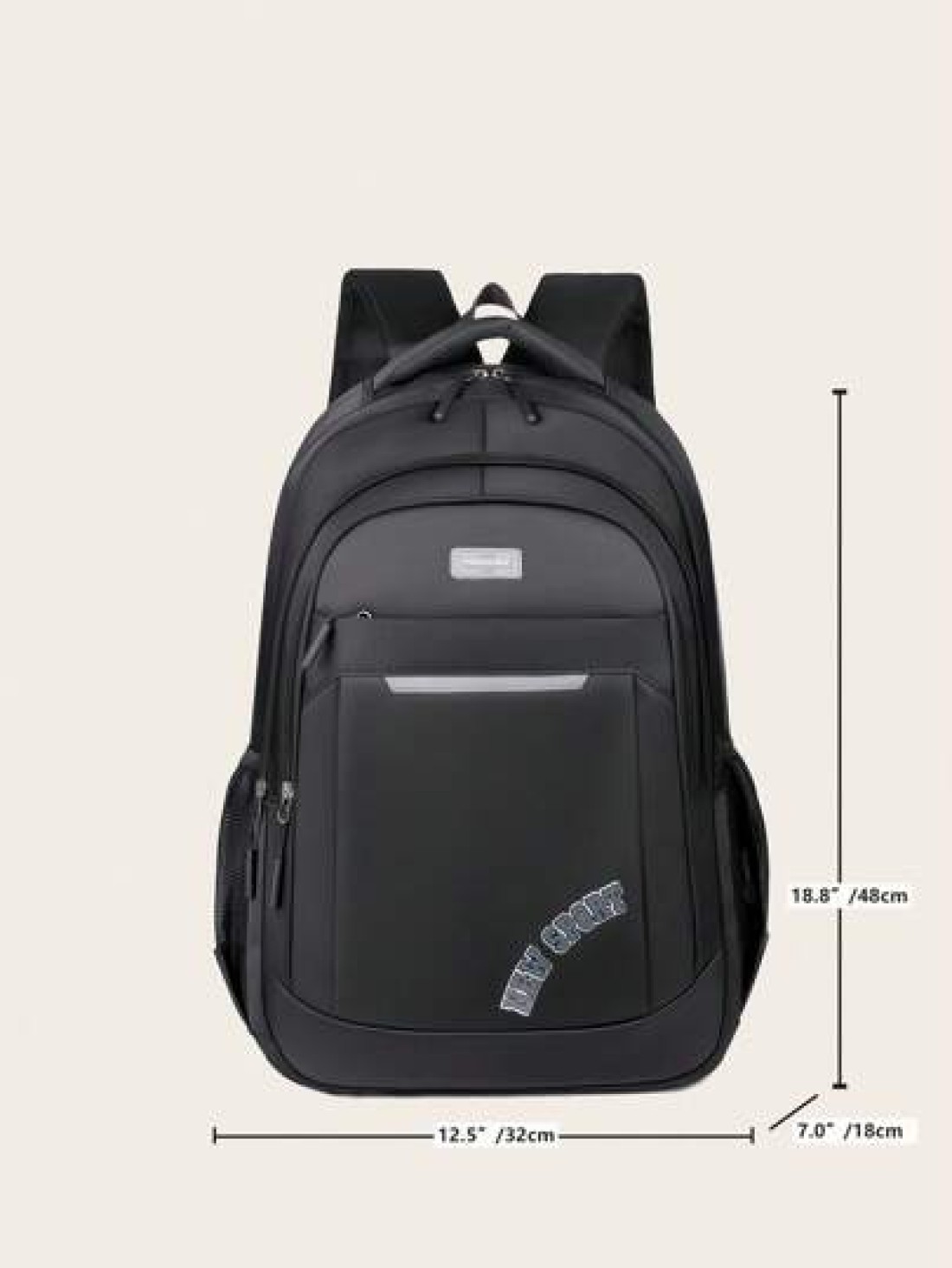 Fashion Casual Multifunctional Shoulder Bag Adjustable Shoulder Strap Lightweight Design Zipper Closure Suitable For High School And College Students Casual Style Travel Backpack