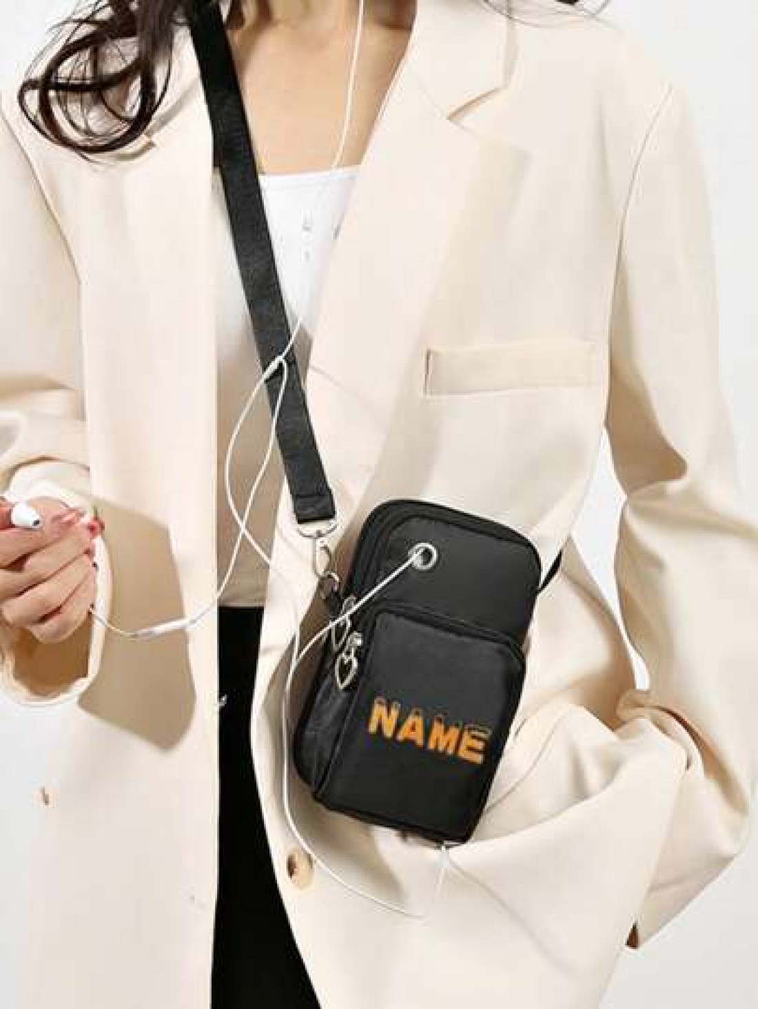 Mobile Phone Bag Wrist Bag Shoulder Bag Small Handbag Portable Wallet New Style Men s And Women s Small Shoulder Bag Multi Purpose Travel Mobile Phone Bag