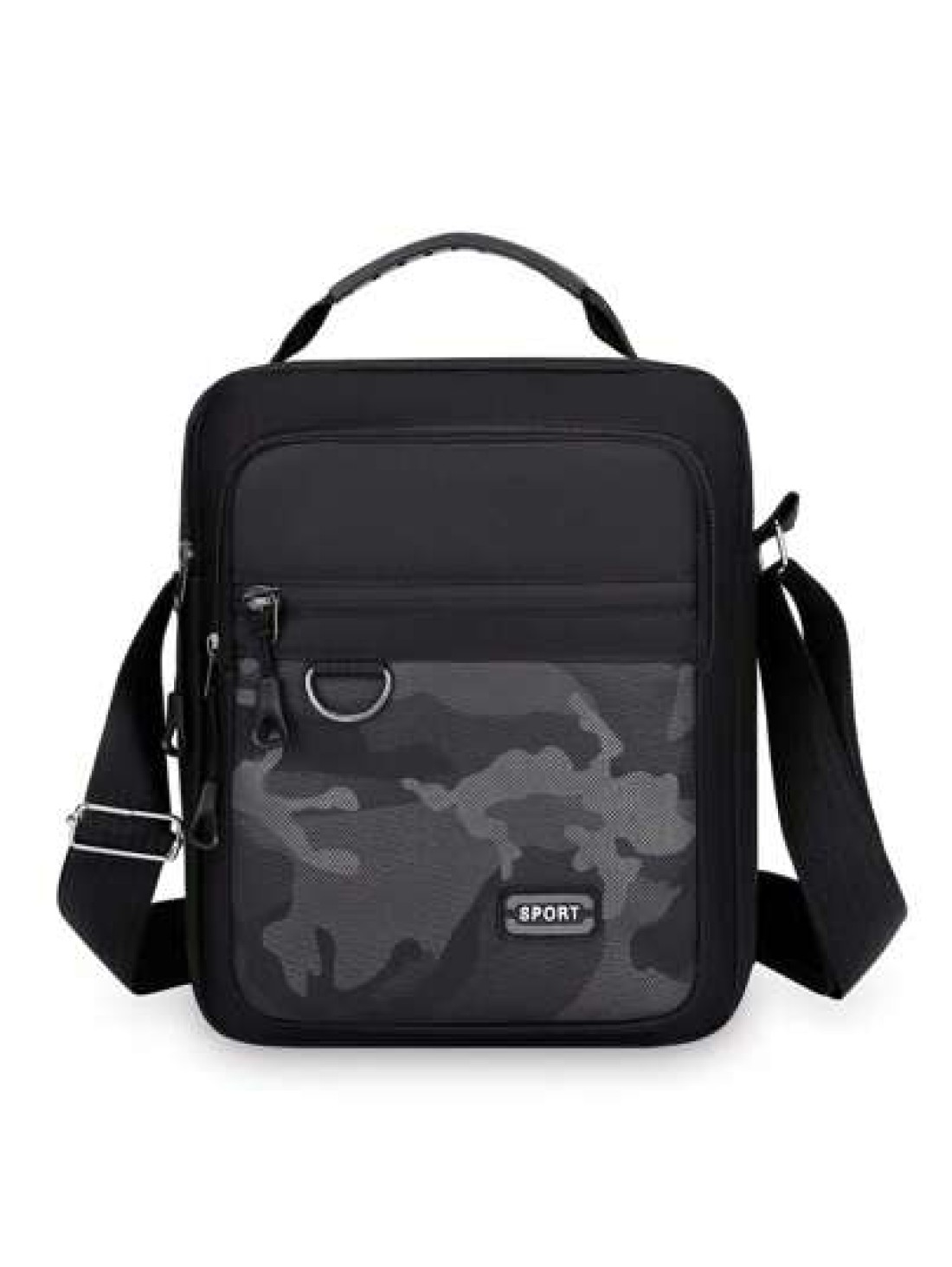 New Multifunctional Men s Bags Korean Version Of The Simple Sports Outdoor Crossbody Bag Men s Large Capacity Shoulder Bag