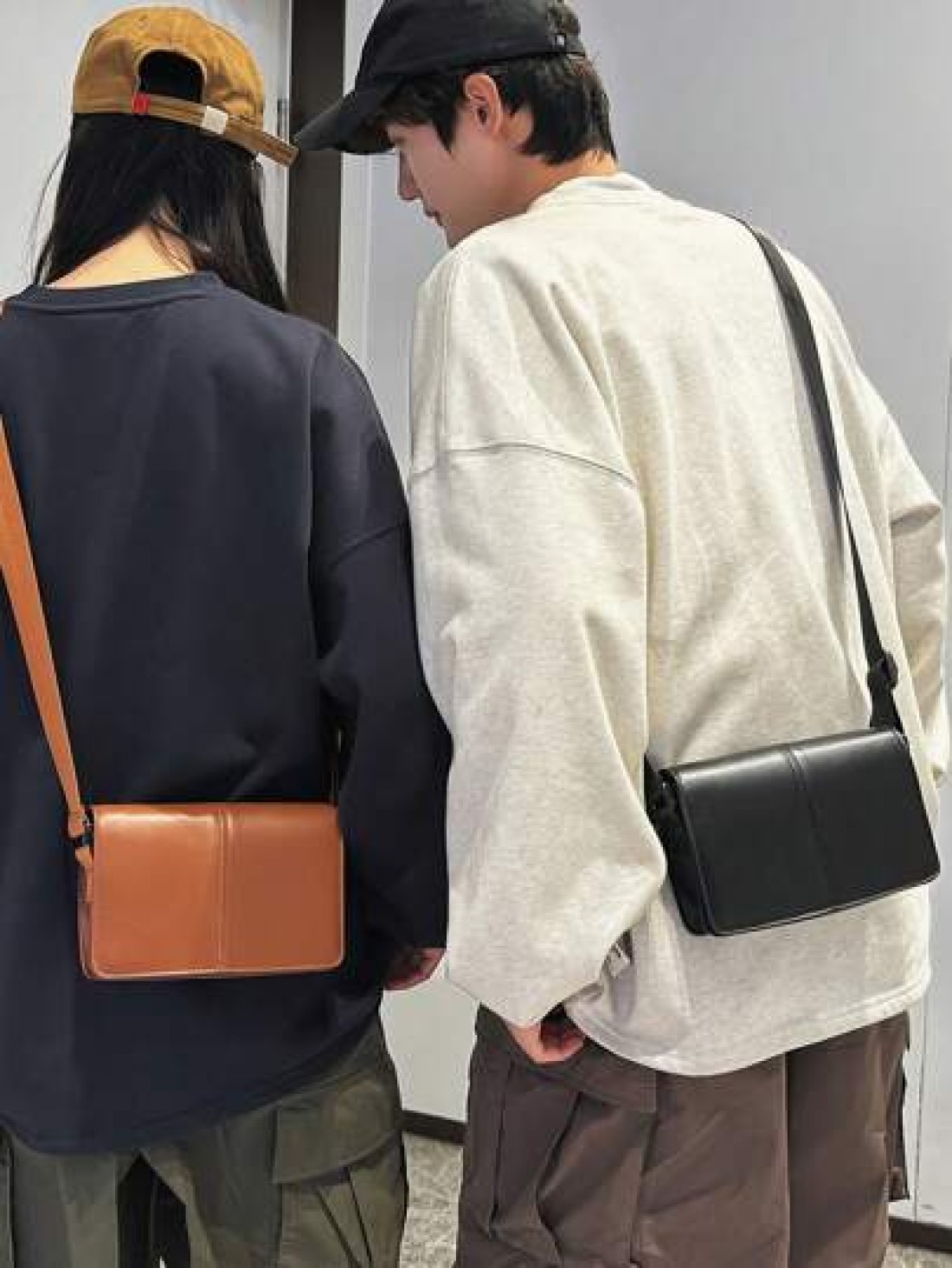Crossbody Mini Bag Sling Bag Shoulder Bag Square Bags Messenger Bags Mini Multi Layer Black Small Travel Phone Bag Messenger Bag Gift Sling Bag For Men