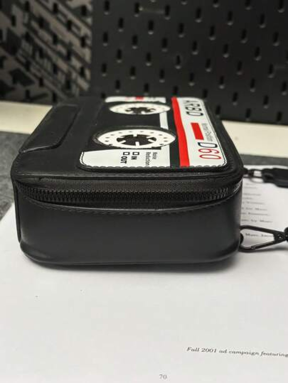 peach tree Multifunction Men Messenger Bag Retro Radio Cassette Recorder Shoulder Bag Casual Simple PU Waterproof Square Bag For Travel Outdoor Gift For Young Men Father Halloween Christmas