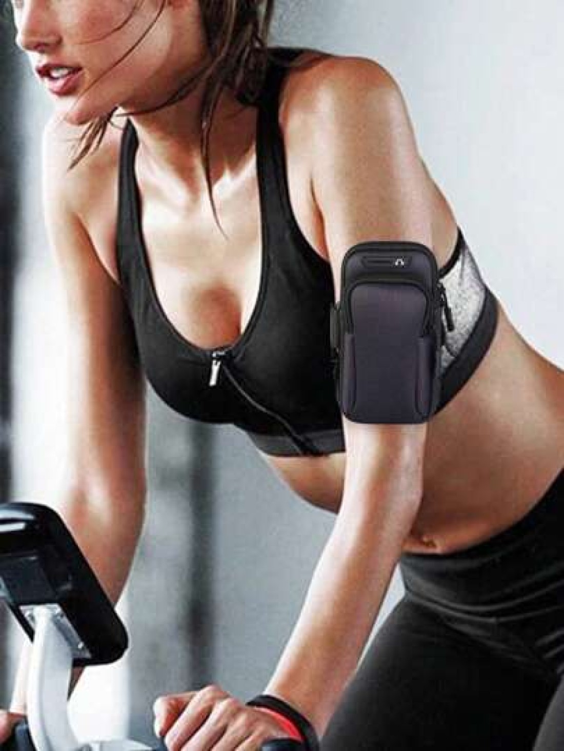 1PC Universal Waterproof Mobile Phone Arm Bag With Double Layer Zipper The Perfect Outdoor Sports Arm Bag For Men Women Adjustable Band For Running Hiking Cycling More Securely Store Your Mobile Phone