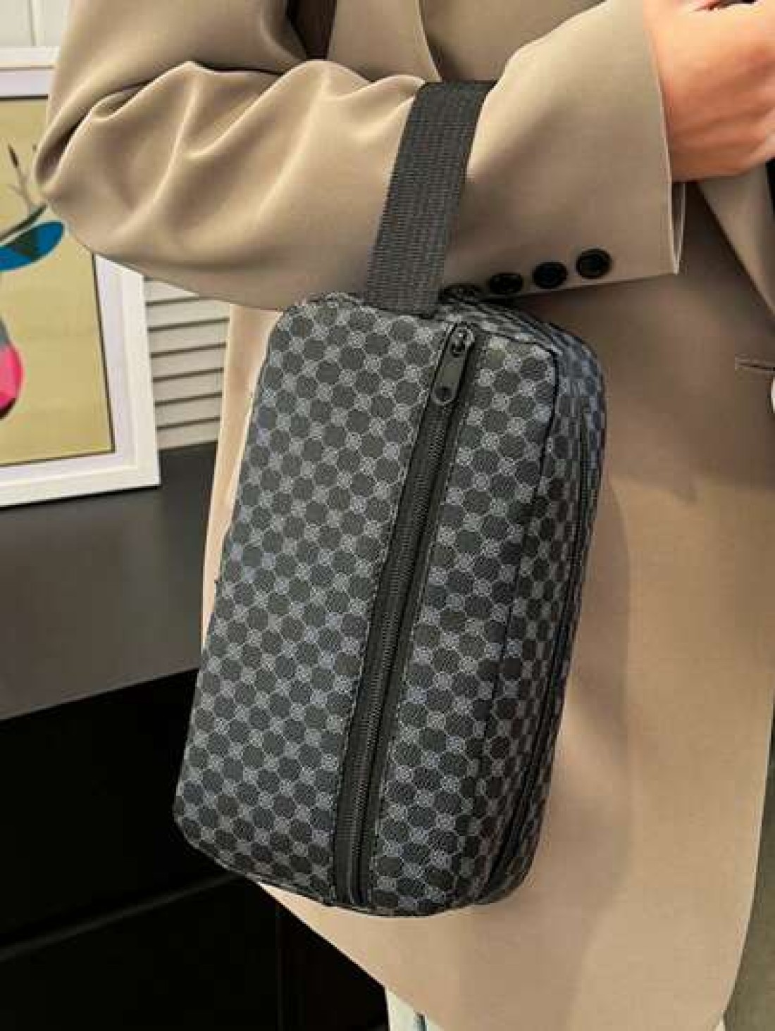 Casual Shoulder Bag Men s And Women s Purse Clutch Bag Crossbody Bag Multi Layer Backpack Middle Aged Crossbody Bag Women s Bag
