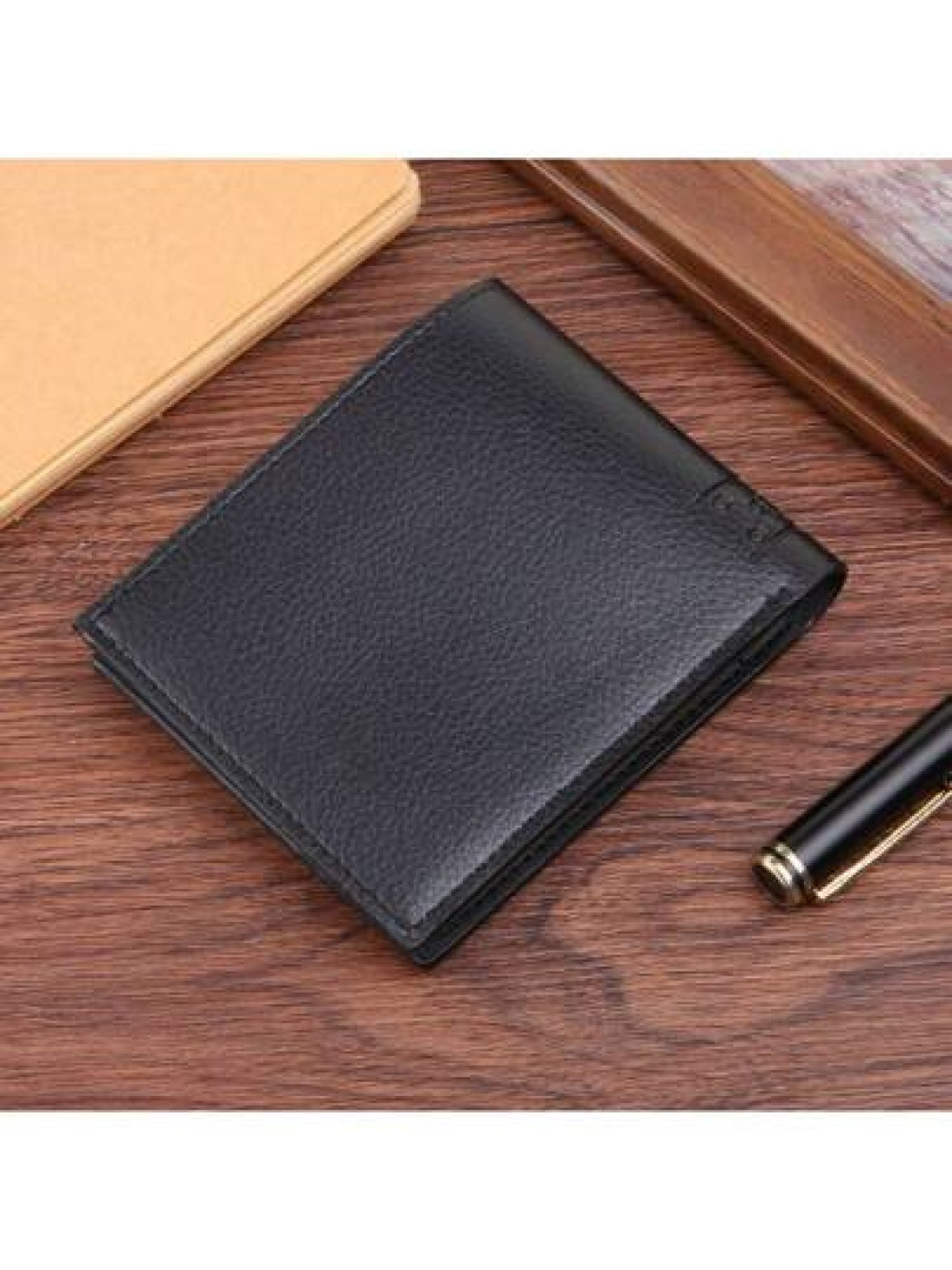 Men s Short Bifold Wallet Large Capacity Business Young Multi Function Card Case Ultra Lightweight New Model Bulk Wholesale Soft Leather Christmas Gift College Bag Men Bag Men Wallet Purses And Bags G