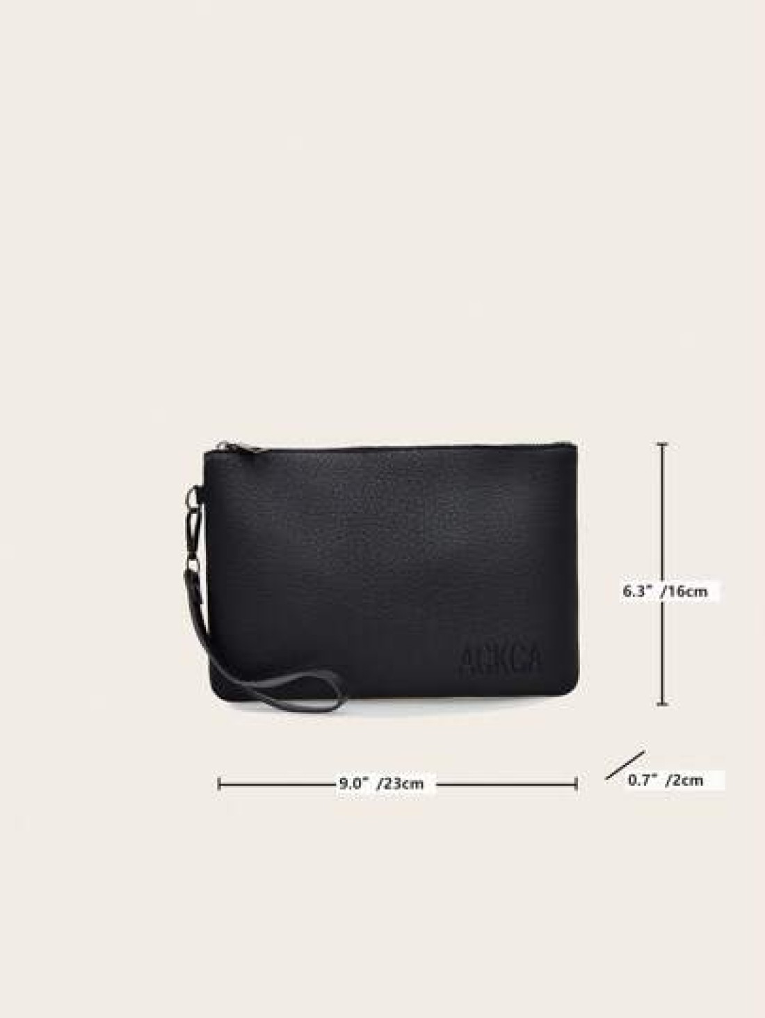 Men s Fashion Stylish Casual Litchi Grain Clutch Bag