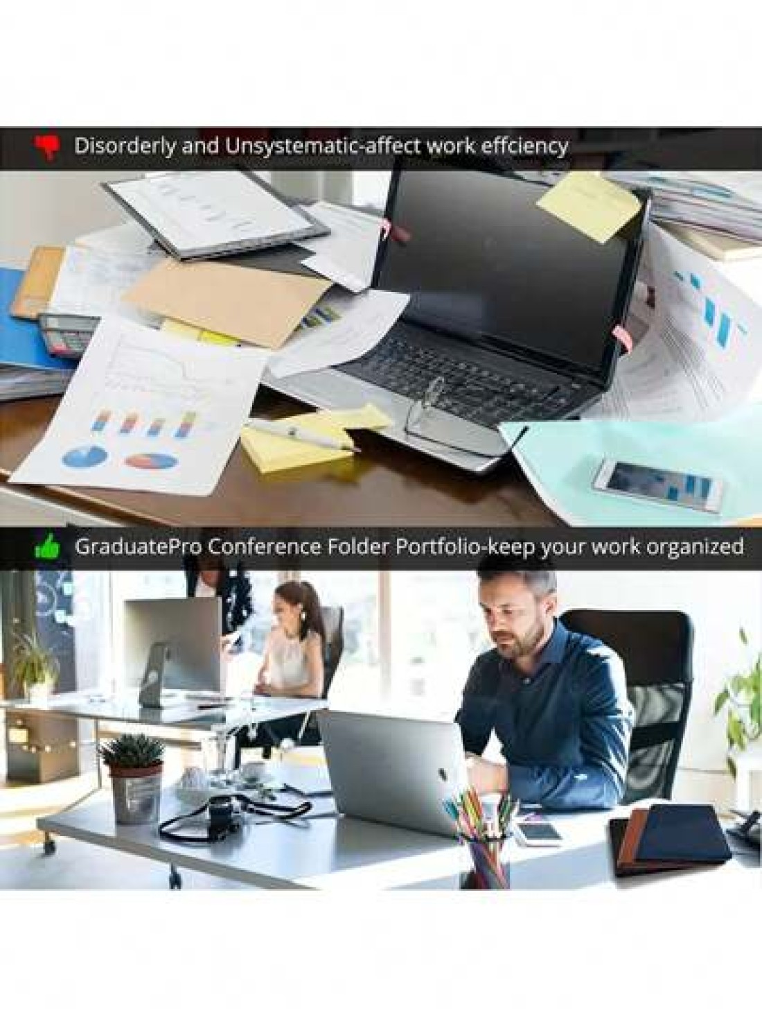 1pc DIY Zippered PU Leather Business Padfolio Notebook With Letter Size Clipboard A4 Portfolio Binder Organizer Folder Interview Resume Document Organizer With Sleeve Holder Black A Great Partner For