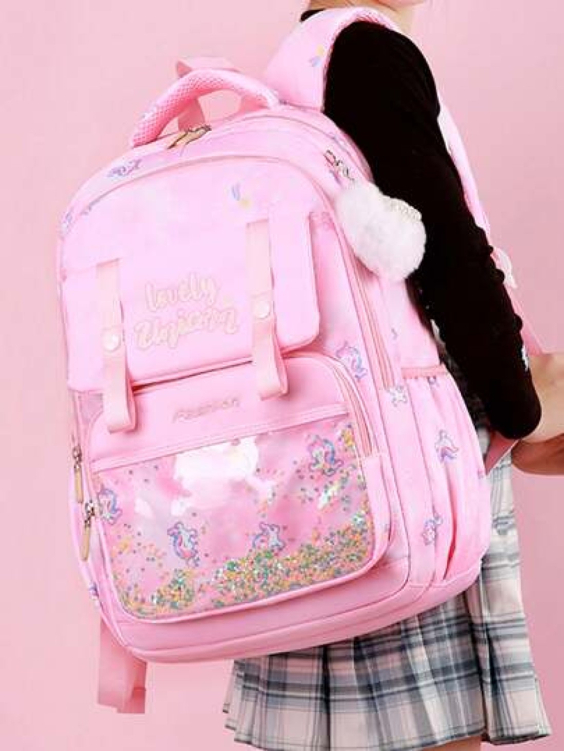 Cute Casual Lightweight Backpack Versatile For Students