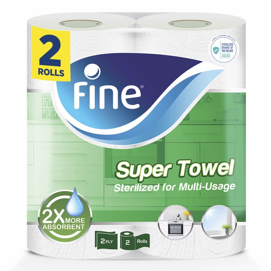 TOWEL HOUSEHOLD TOEL 60s 2 PLY