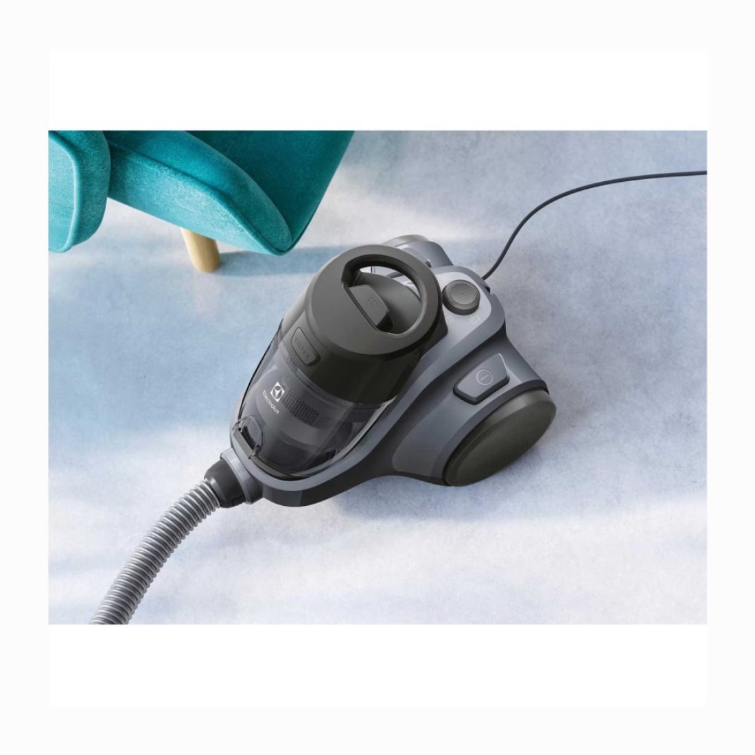 إلكترولوكس مكنسة كهربائية EC41-2DB، سعة 1.10 لتر، 1600 واط، أزرق 8.03 كغ