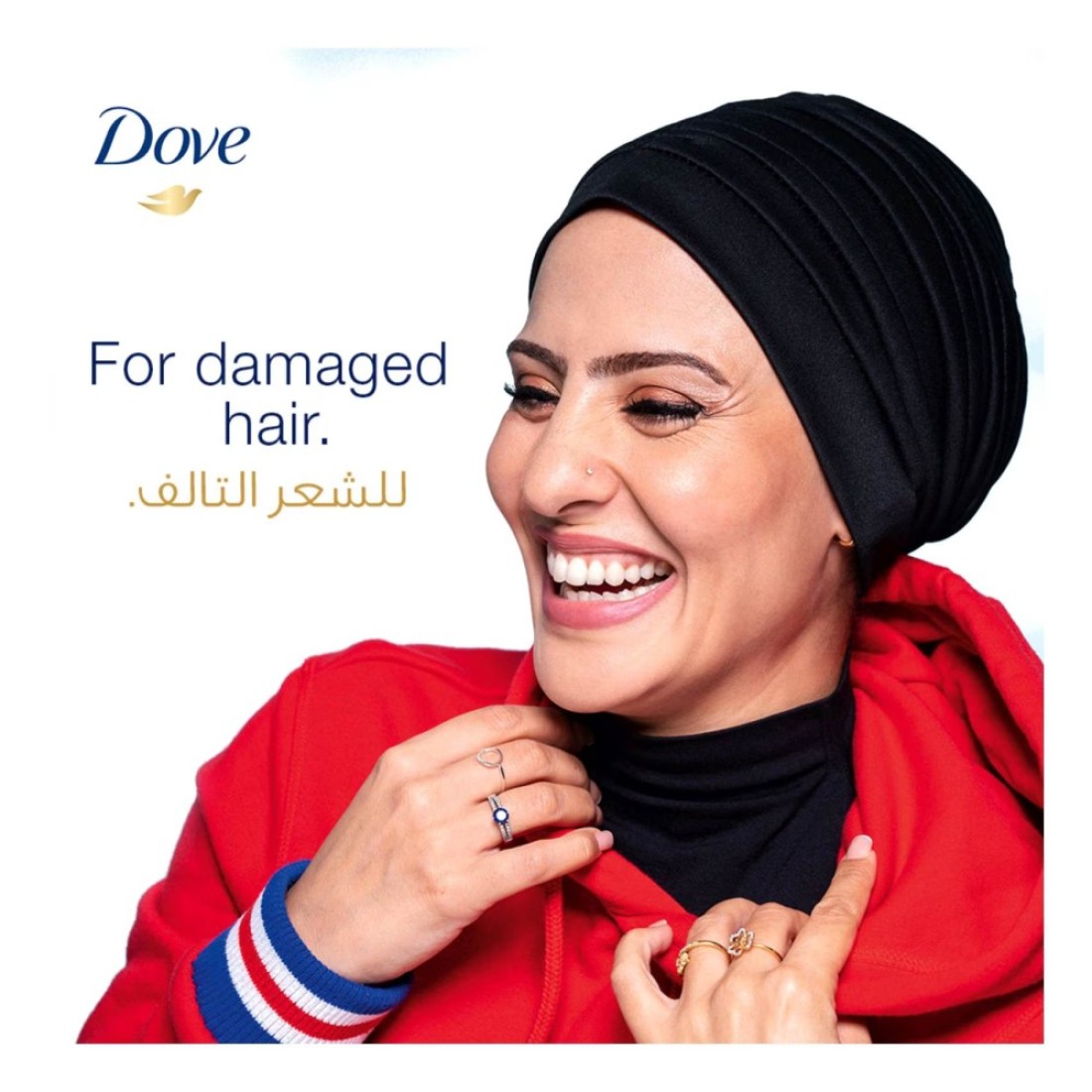 دوف شامبو عناية مغذية للإصلاح المكثف للشعر التالف من أجل شعر صحي بنسبة تصل إلى 100٪ 200 ملل