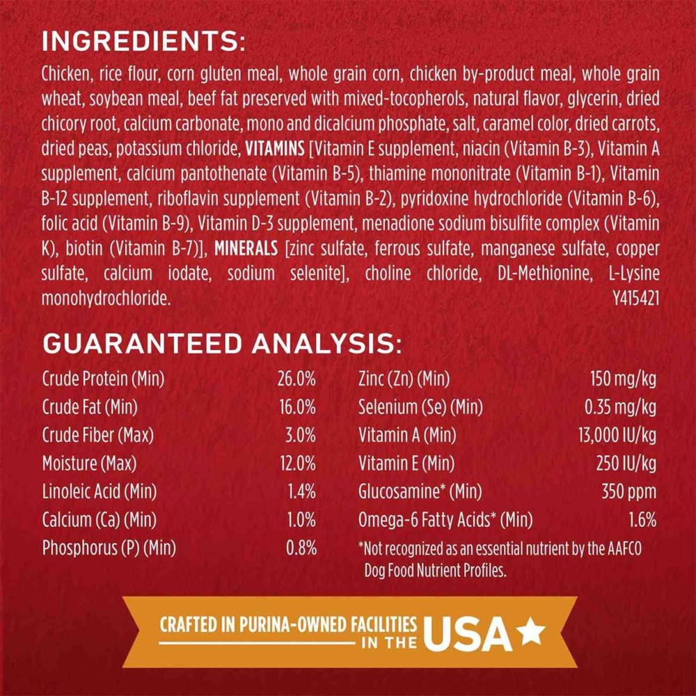 Purina ONE Chicken &amp; Rice Formula, Dog Food, 3.63kg