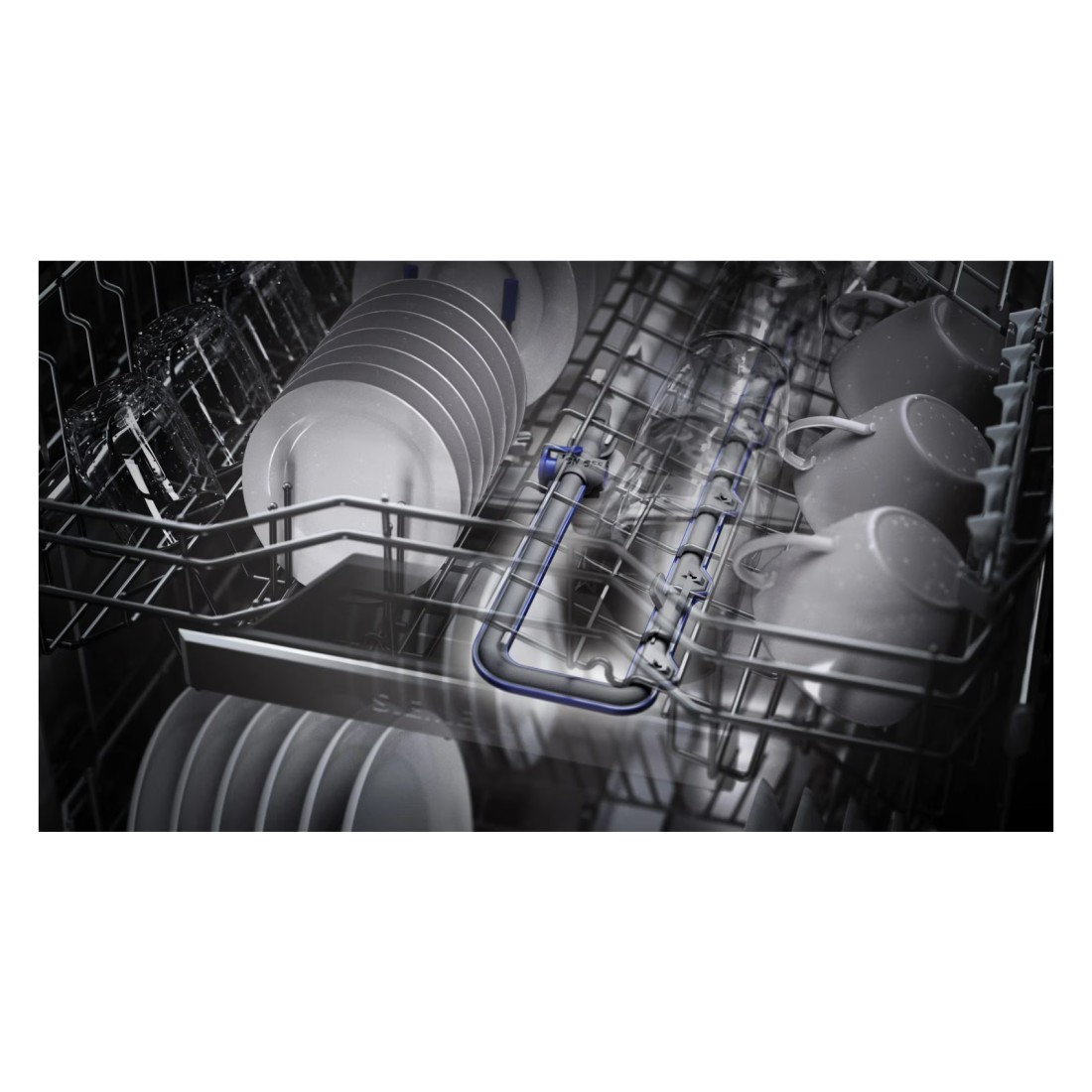 Siemens Series iQ300 Free Standing Dishwasher SN23HW65MM White 60cm