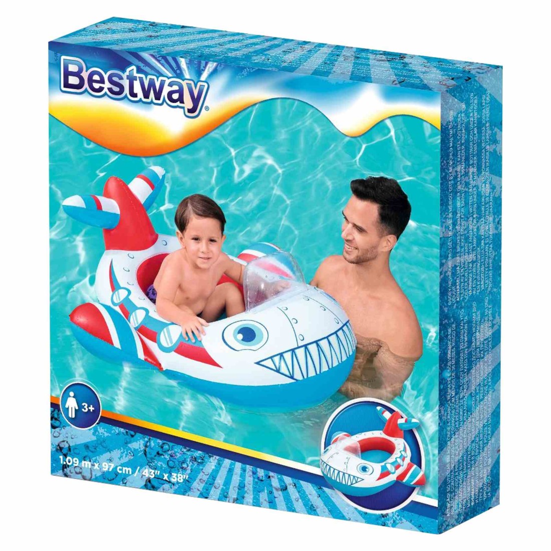Bestway Little Navigator Boat 92x61cm