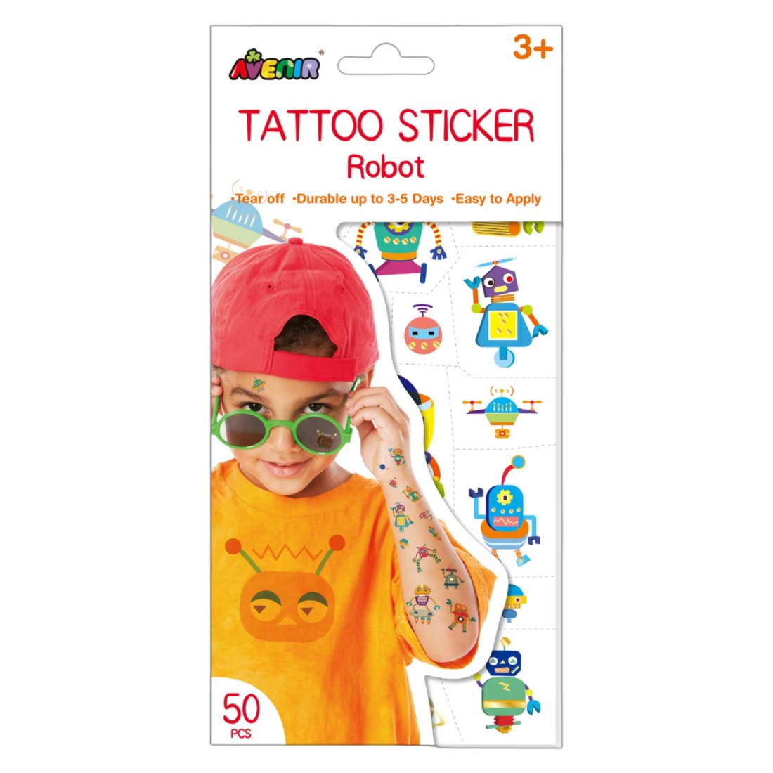 Avenir Tattoo Sticker AVTS2181(45-52) Assorted