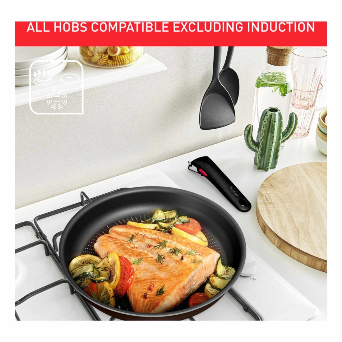 Tefal Ingenio Cook and Clean Cookware Set 7 PCS
