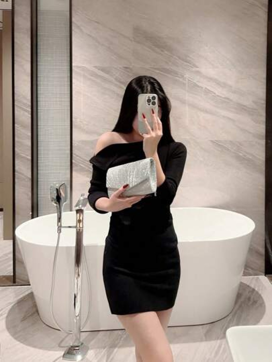 Mini Metallic Glitter Flap Box Bag Luxury Minimalist Clutch