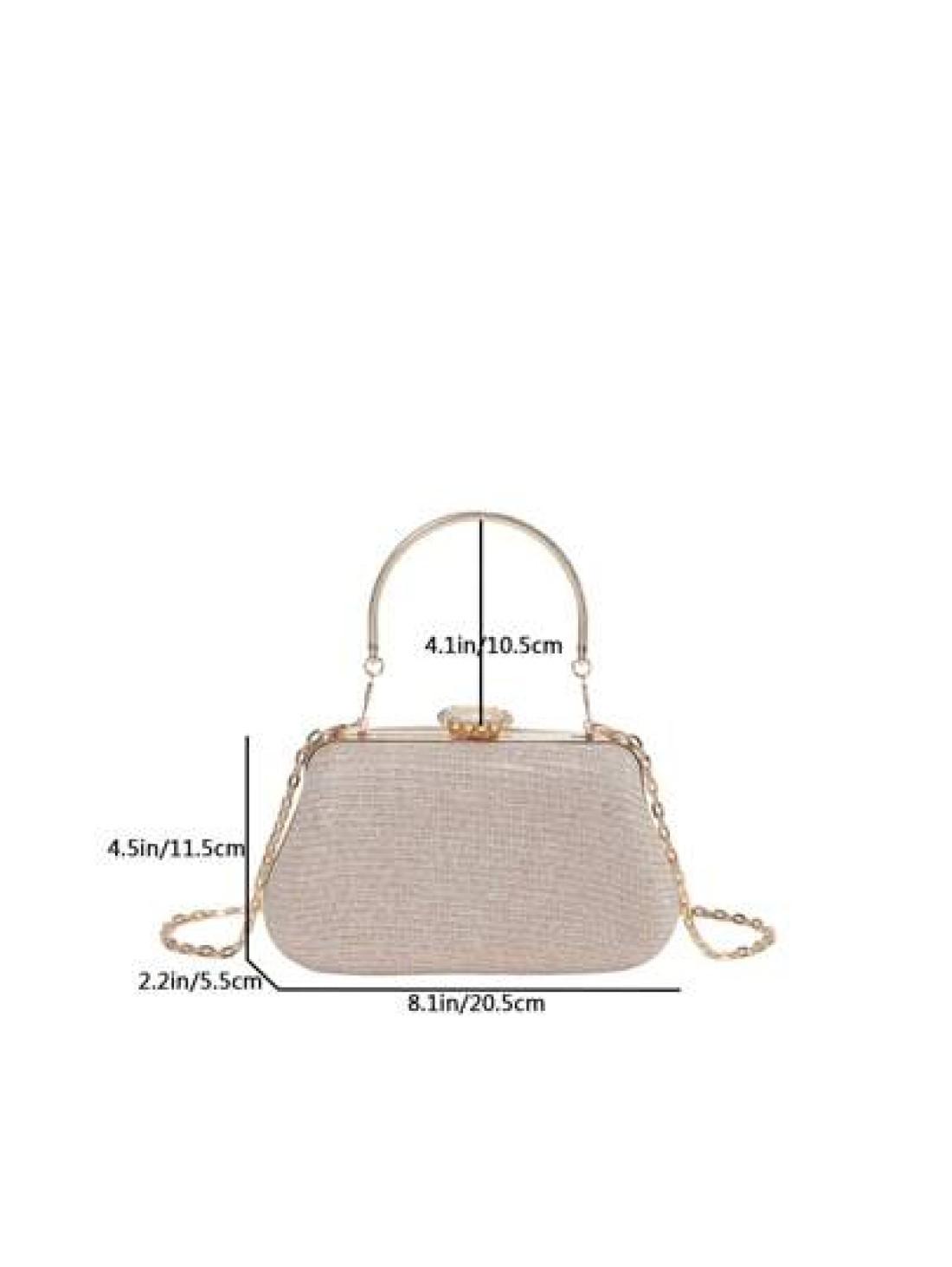 Luxury Fashion Evening Clutch Bag Bridal Bag Shoulder Crossbody Shiny Party Bag Small Design Bag Women s Handbag Valentine s Day Valentines