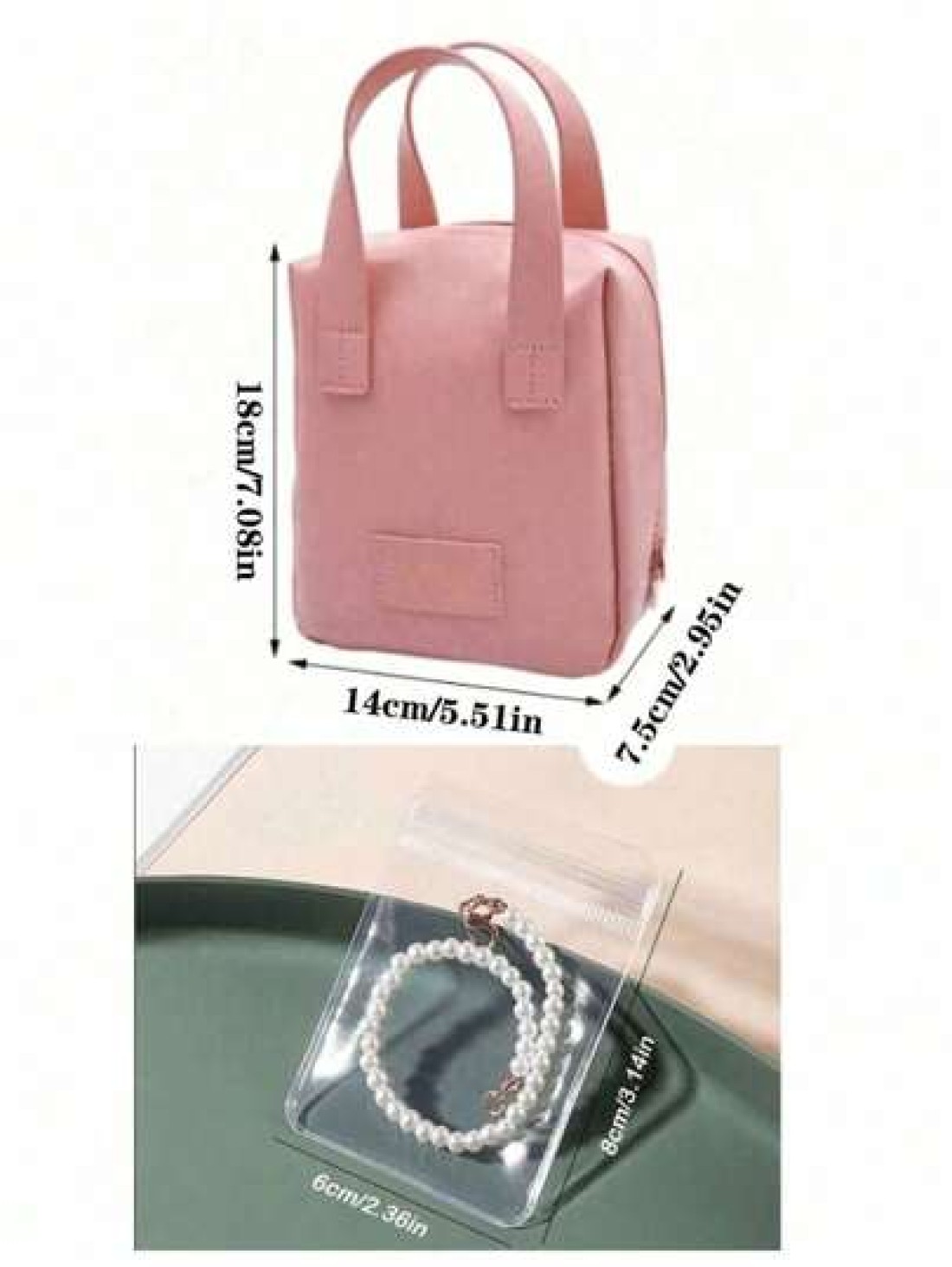 1pc Makeup Bag Cosmetic Bag Toiletry Bag Ladies Bag Portable Toiletry Kit Waterproof Makeup Bag Large Capacity Makeup Bag Cosmetic Travel Bag Multi Functional Travel Organizer Clutch Cosmetic Storage