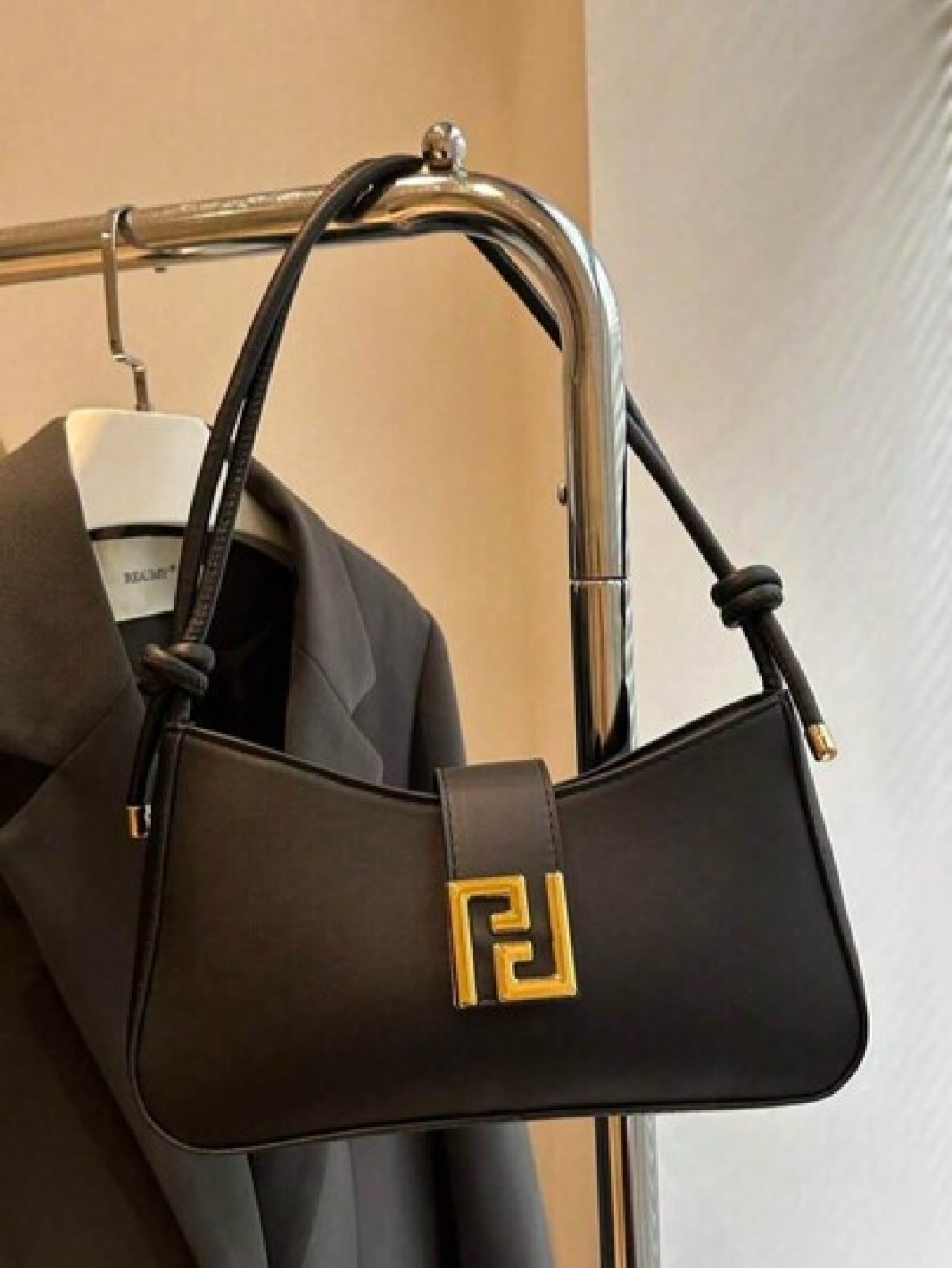 Women Fashion Casual Commute Solid Col Or Shoulder Bag Portable Crossbody Bag Suitab Le For Dating Shopping Gift