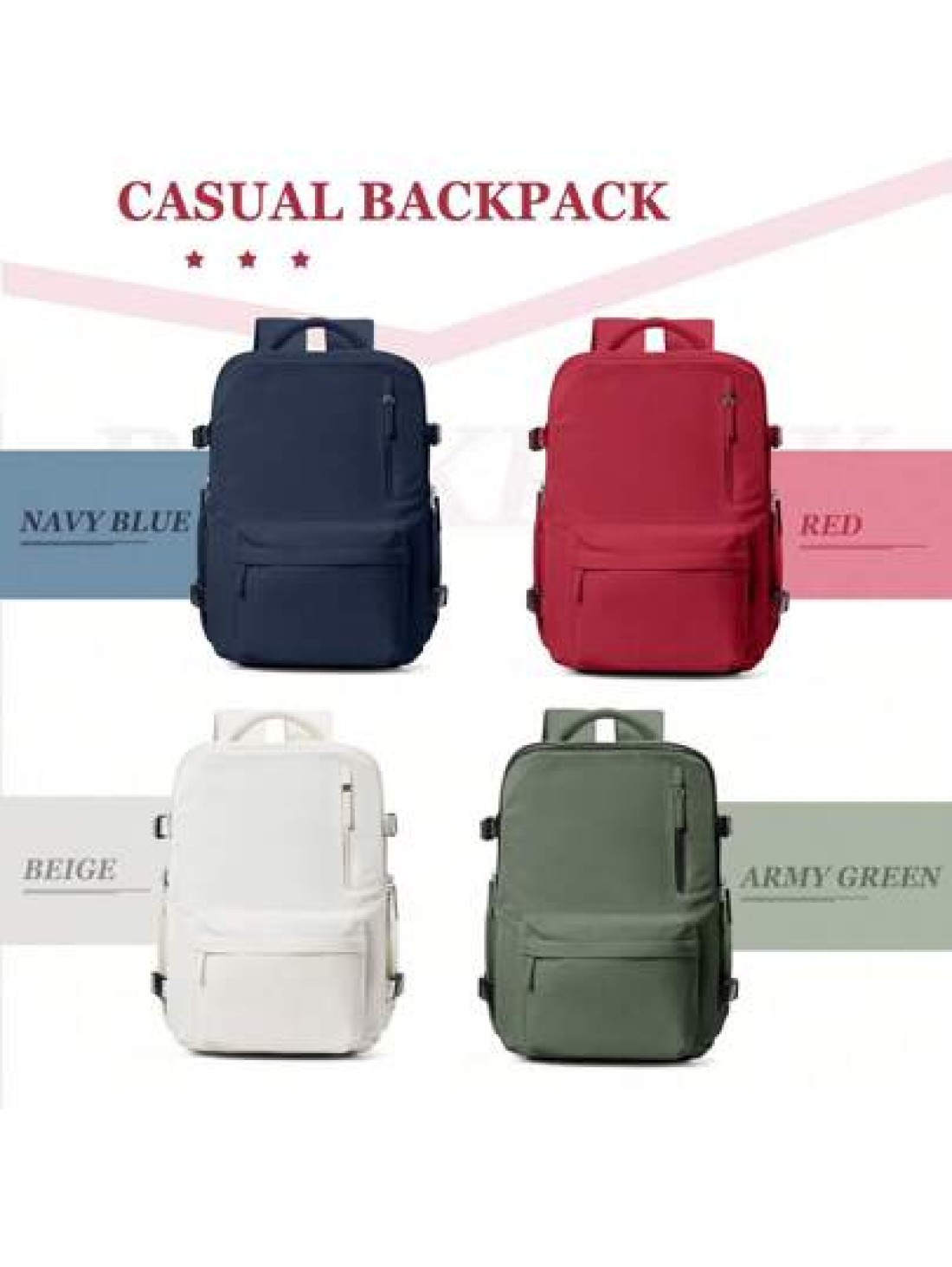 29 19 44cm Large Laptop Backpack Fits 14 15 6 Inch Notebook For Men Women Student College Bookbag School Computer Bag Hiking Backpack With Shoe Compartment Wet Pocket Camping Backpack College Backpack