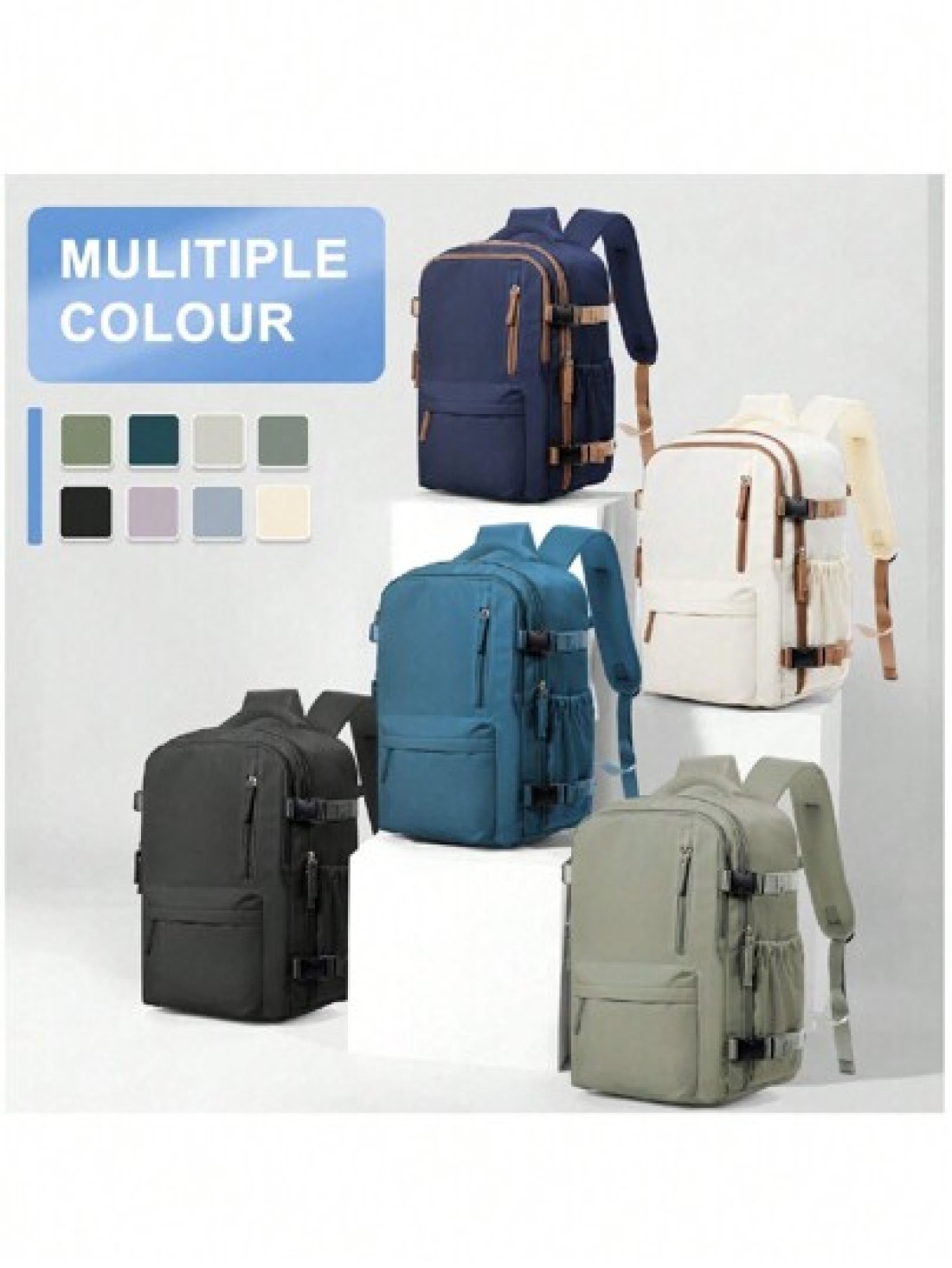 Travel Backpack Carry On Backpack Airline Approved Hiking Sport Casual Daypack Waterproof Personal Item Backpack Large Capacity Oversized For Work Vacation Outdoor Student New Year s Day Gift Valentin