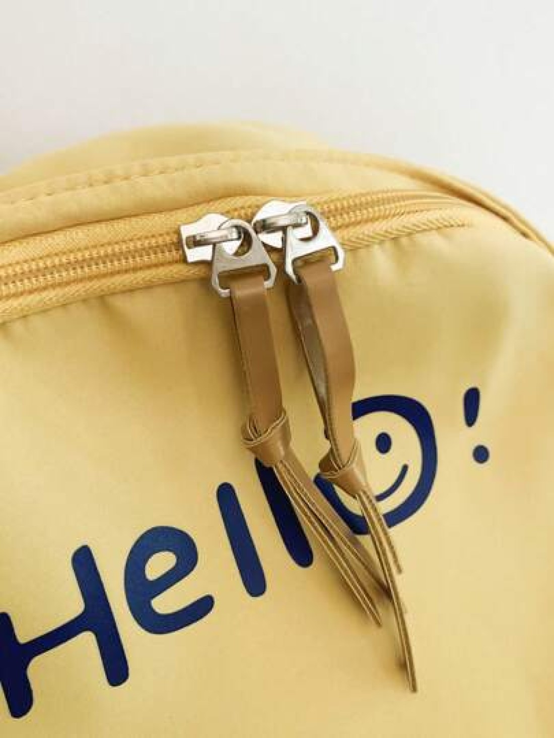 New Solid Color Large Capacity Letter Printed Backpack Fashionable And Versatile Casual Student Classroom Commuter Backpack Unisex