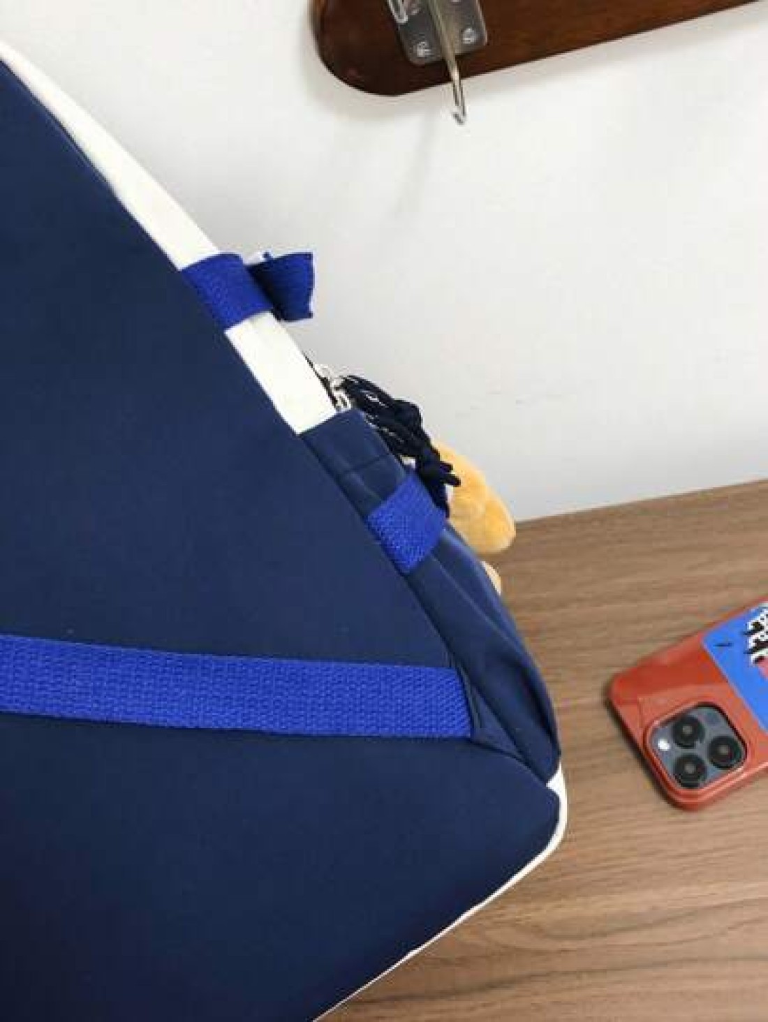 New Fashionable Large Capacity Color Blocking Versatile Large Capacity Backpack Korean Version Multi Pocket Commuting Backpack
