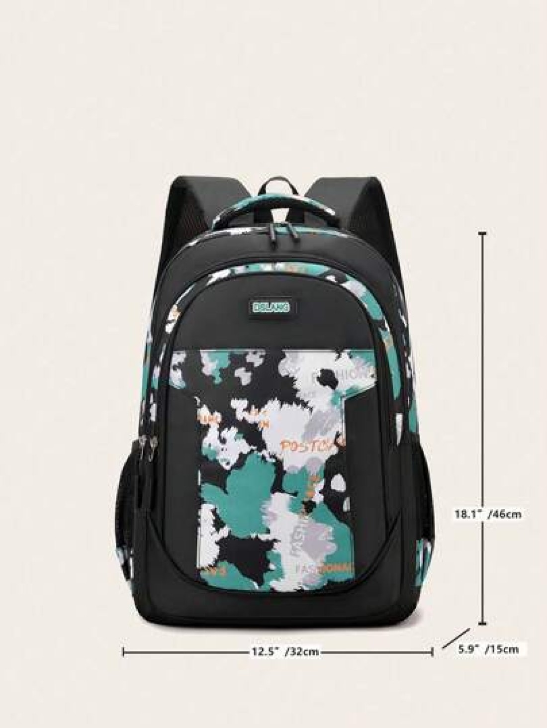 Fashion Casual Multifunctional Shoulder Bag Adjustable Shoulder Strap Lightweight Design Zipper Closure Suitable For High School And College Students Casual Style Travel Backpack Backpack For Travel B