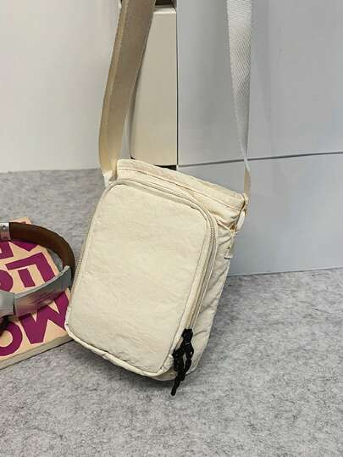 Men Mini Shoulder Bag Crossbody Bag Wallet Phone Pouch