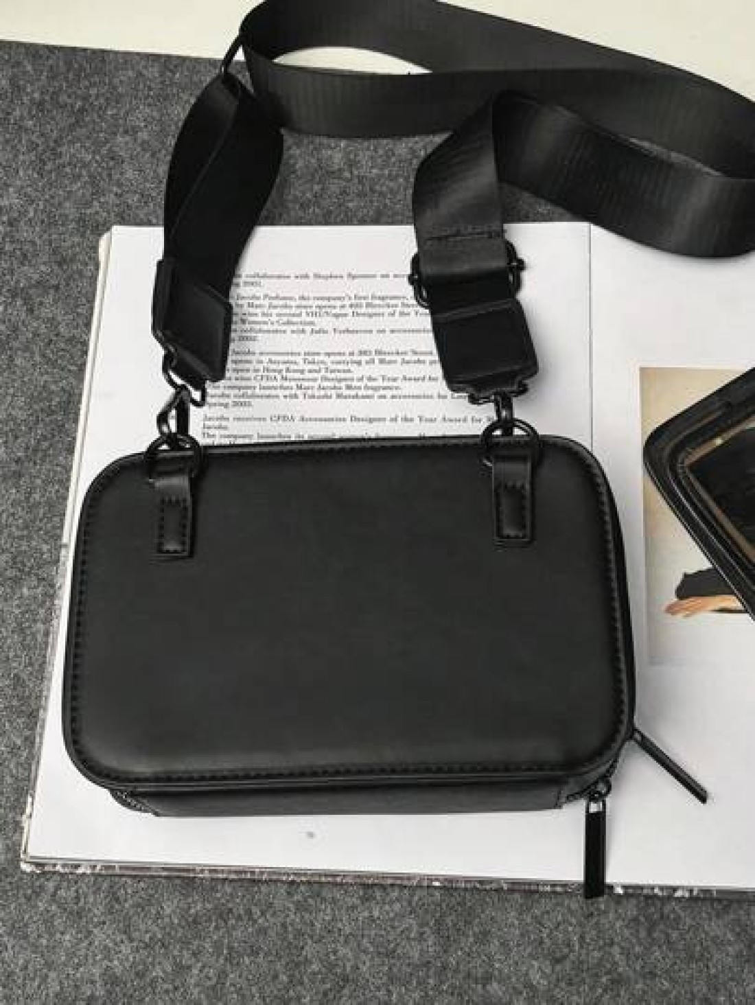 peach tree Peach Tree Men Shoulder Bag Crossbody Bag PU Waterproof Box Style Radio Cassette Retro Casual Messenger Bag Game Console Bag Travel Holiday Essential Gift For Young Men Halloween Christmas