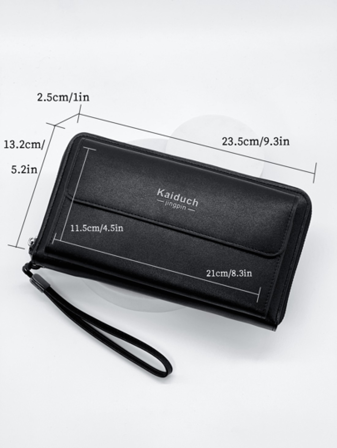 HOVI S Casual Morning Commuter Long Wallet Fashion Portable Large Capacity Multifunctional Travel Clutch Cell Phone Wallet Holiday Gift For Men