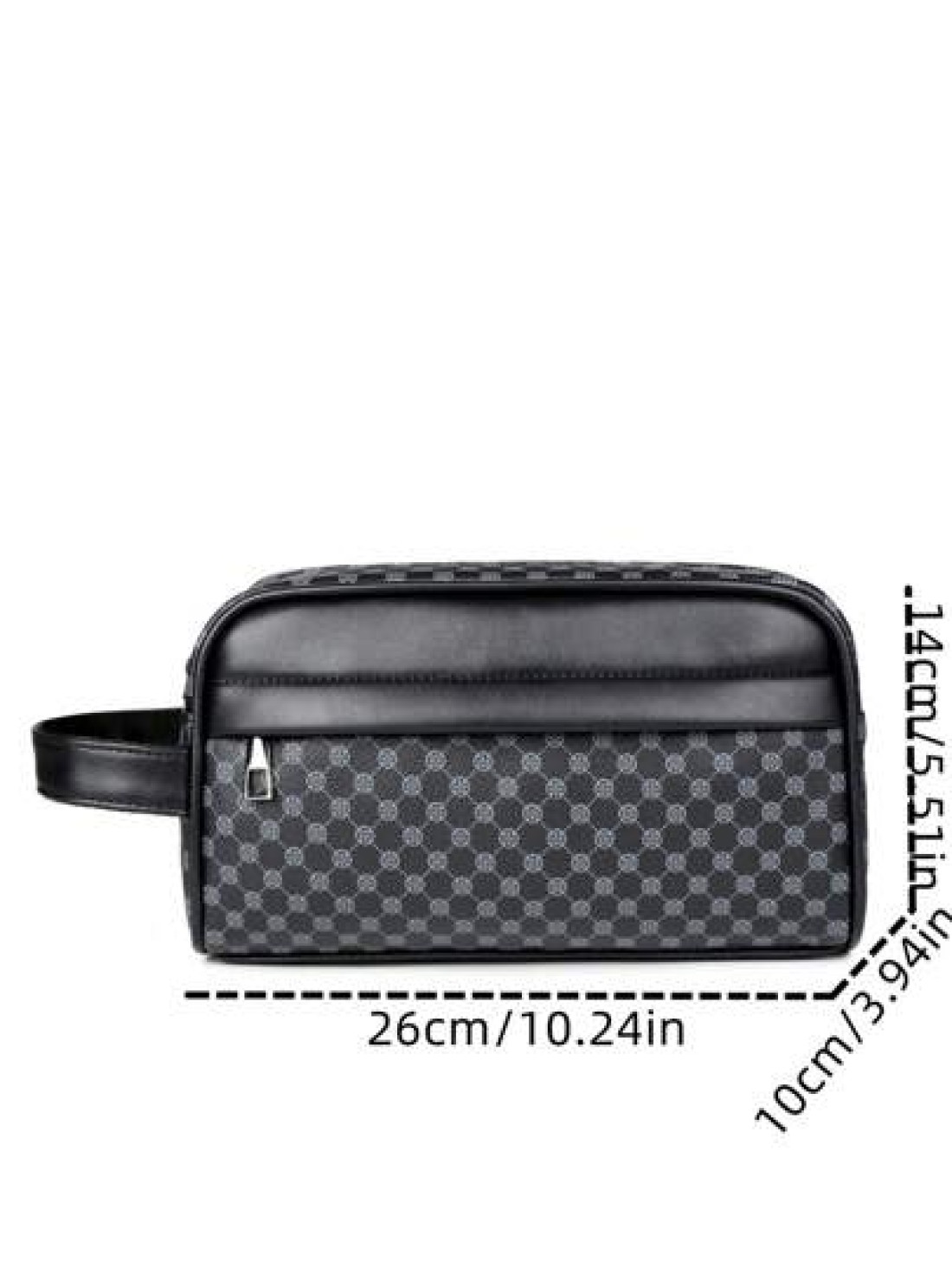 Men s New Fashion Handbag Clutch Bag Business Keychain Coin Purse Multi Function Wristlet