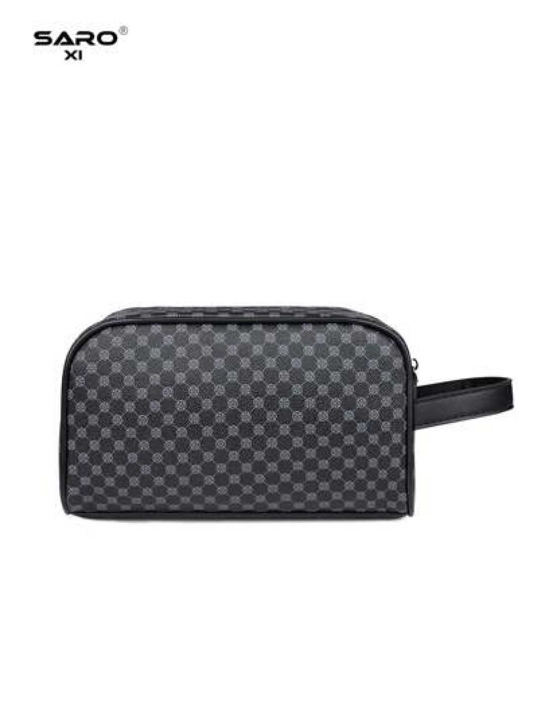 Men s Clutch Wallet Handheld Anti Theft Phone Pouch Wrist Strap Bag For Business Travel Grooming Storage Bag Black Floral Lightweight Portable Gift For Young Male Students Luxury Bags Pillow Bag Men