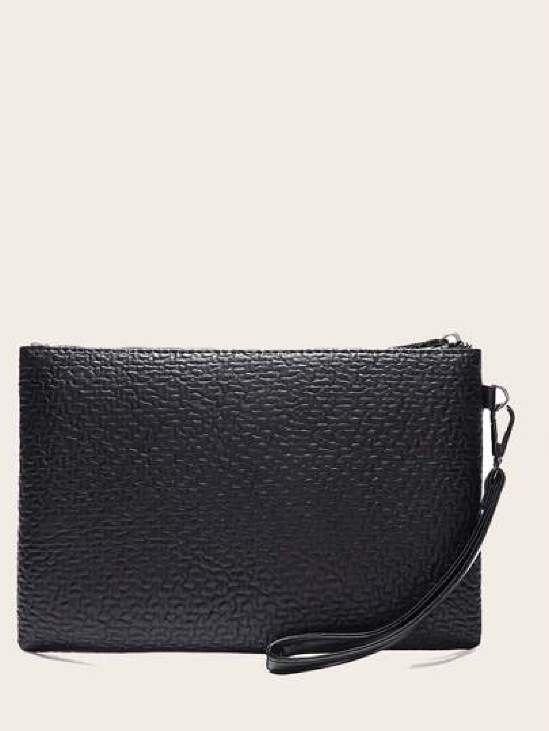 Men s Fashion Stylish Simple Litchi Pattern Clutch